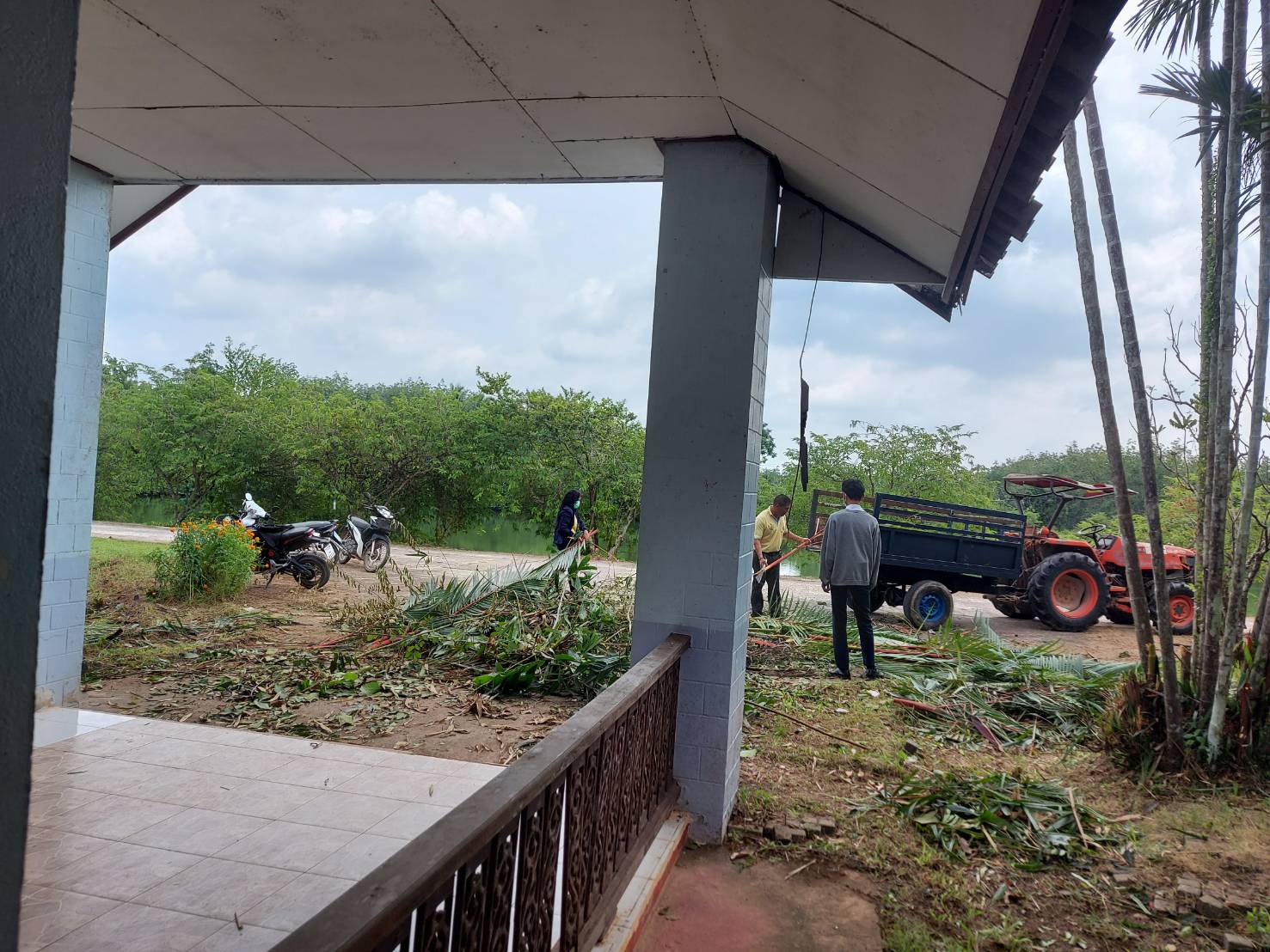 สำนักงานประมงจังหวัดพัทลุง ลงพื้นที่อำเภอบางแก้วเพื่อเเตรียมสถานที่สำหรับพิธีปล่อยพันธุ์สัตว์น้ำ