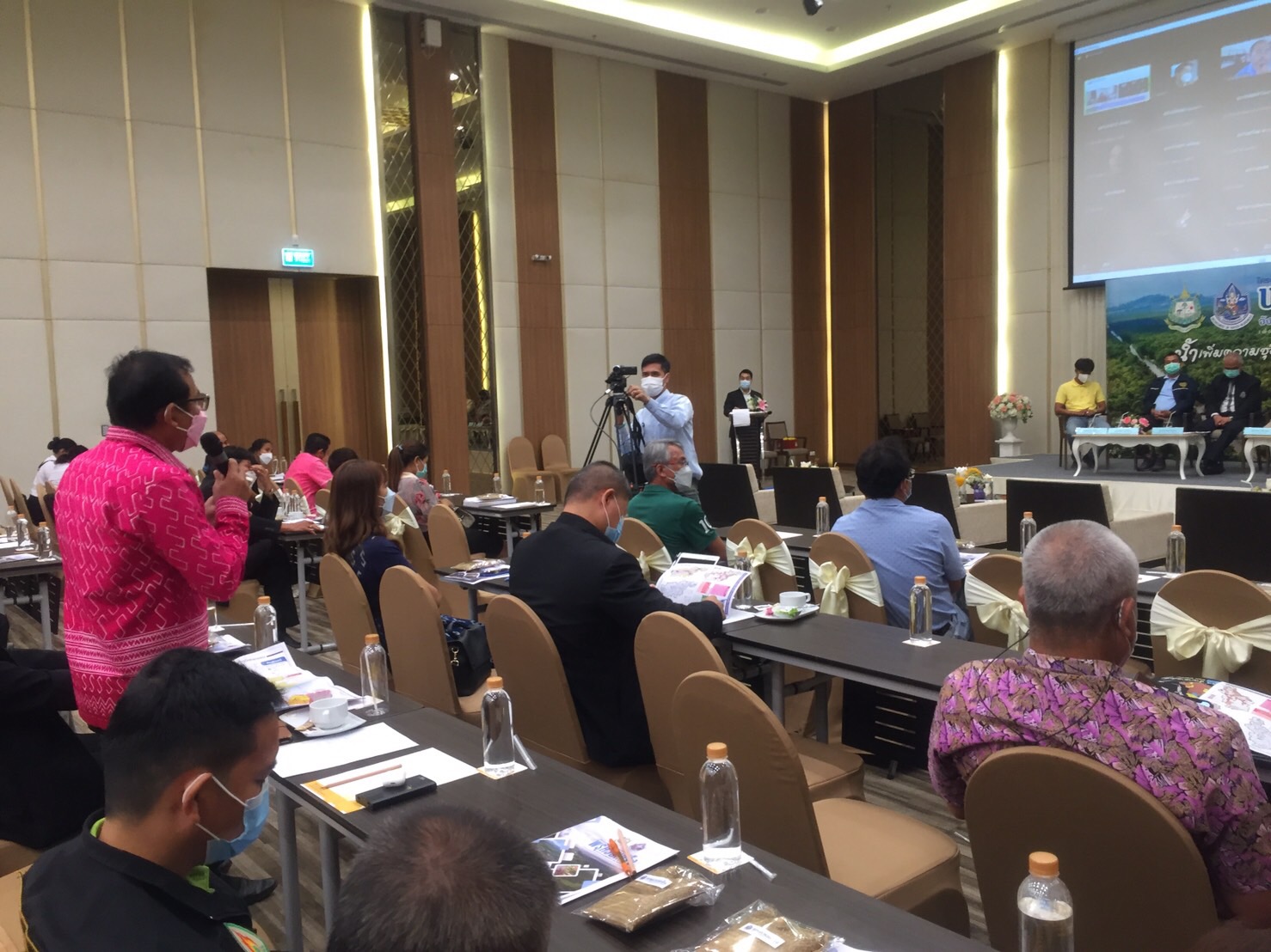 สำนักงานประมงจังหวัดพัทลุง เข้าร่วมประชุมปัจฉิมนิเทศ โครงการศึกษาความเหมาะสม สำรวจ ออกแบบ พนุควนเคร็ง จังหวัดนครศรีธรรมราช และจังหวัดพัทลุง