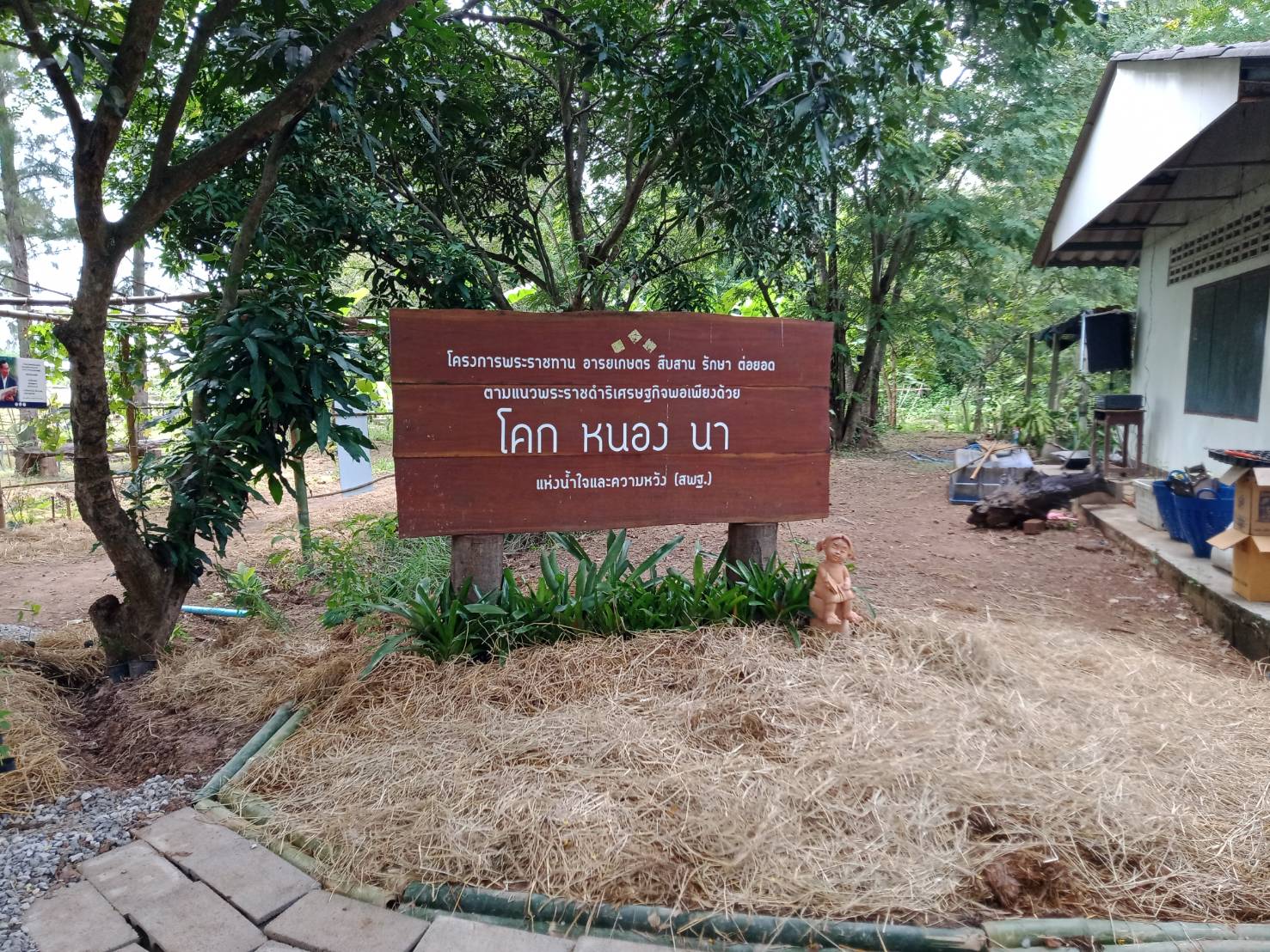 พิธีเปิดโครงการพัฒนาเกษตรกรรมยั่งยืนในเมืองในพื้นที่โรงเรียน (Green school) ณ โรงเรียนแก่งกระจานวิทยา ต.วังจันทร์ อ.แก่งกระจาน จ.เพชรบุรี