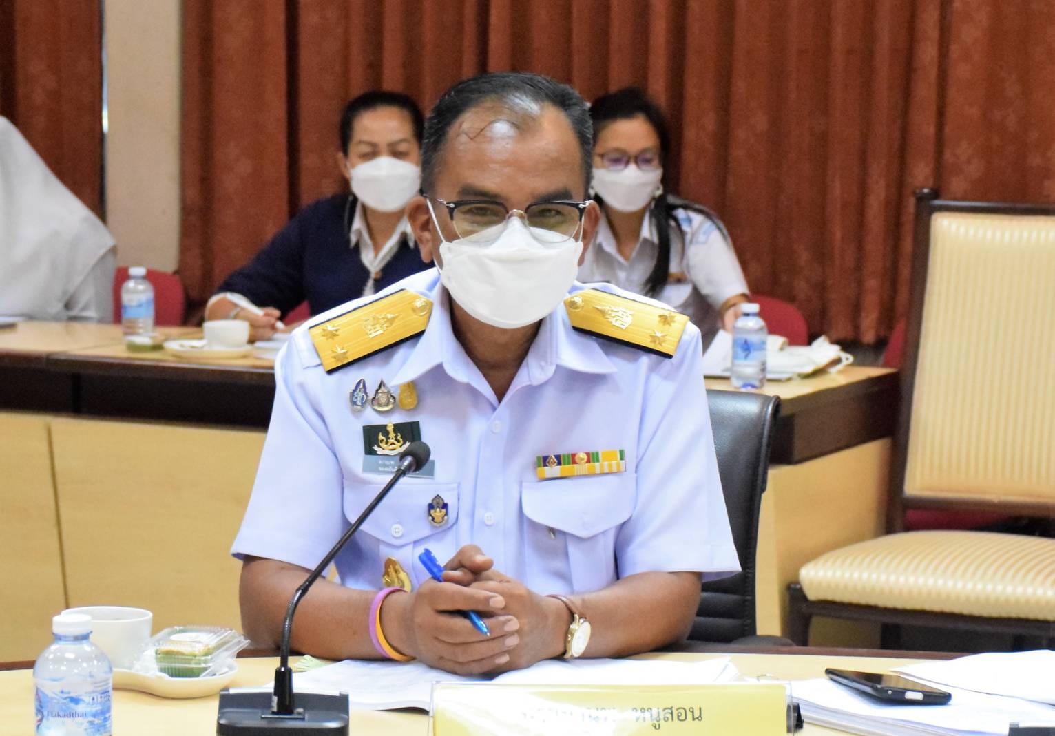 นายเฉลิมชัย สุวรรณรักษ์ อธิบดีกรมประมง เป็นประธานการประชุมผู้บริหารกรมประมง ครั้งที่ 4/2565..คลิก