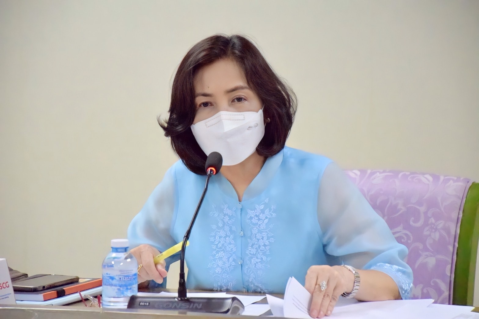 นายถาวร ทันใจ รองอธิบดีกรมประมง มอบหมายให้ นางวรรณวิภา สุวรรณรักษ์ ผู้อำนวยการกองตรวจสอบคุณภาพสินค้าประมง เป็นประธานการประชุมจัดเตรียมข้อมูลประกอบการเปิดตลาดสินค้าให้ GACC เพิ่มเติม ครั้งที่ 2