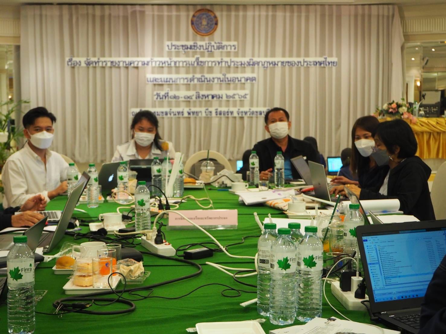 นายเฉลิมชัย สุวรรณรักษ์ อธิบดีกรมประมง เป็นประธานเปิดการประชุมเชิงปฏิบัติการ เรื่อง จัดทำรายงานความก้าวหน้าการแก้ไขปัญหาการทำประมงผิดกฎหมายของประเทศไทยและแผนการดำเนินงานในอนาคต ซึ่งจัดขึ้นระหว่างวันที่ 12 – 14 สิงหาคม 2565