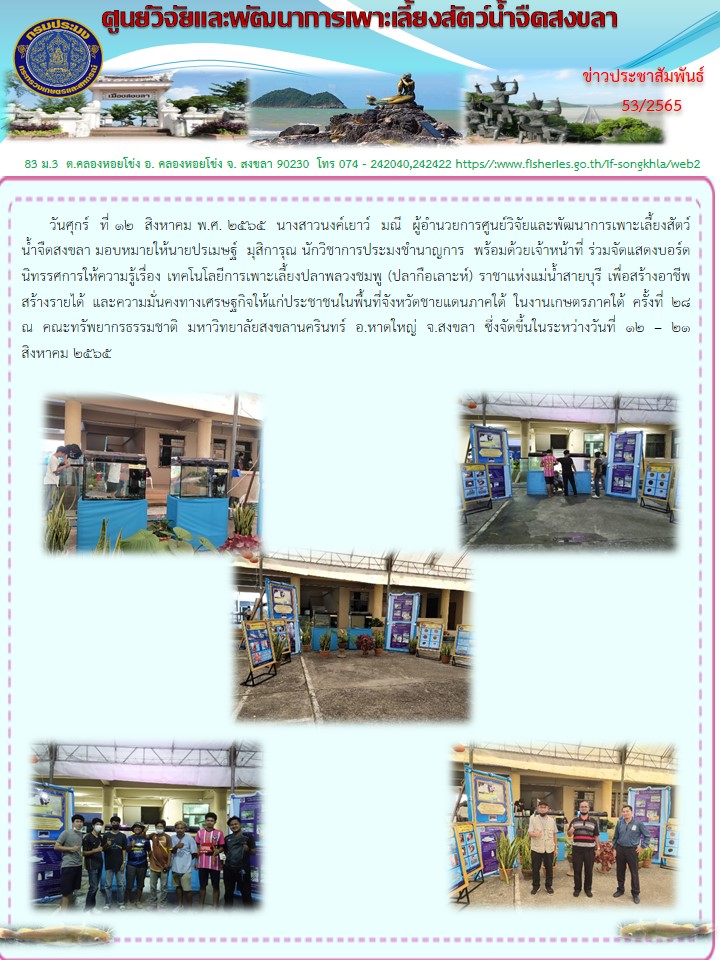 ข่าวประชาสัมพันธ์..คลิก