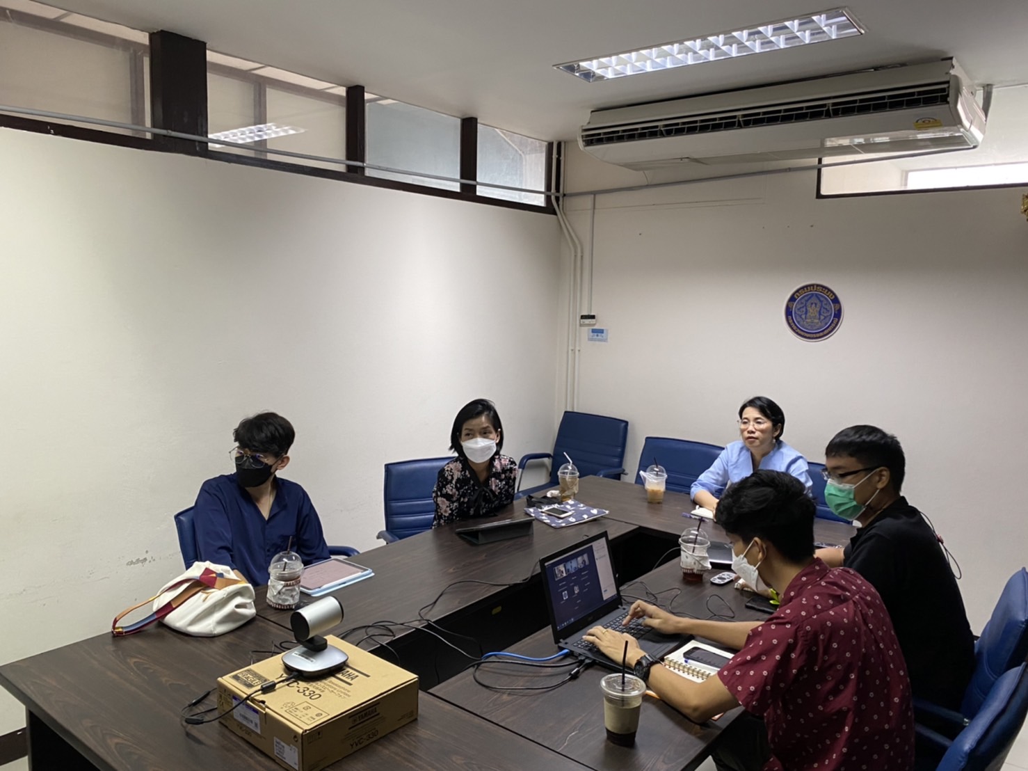 สนับสนุน อุปกรณ์และห้องประชุมใช้ในการประชุมทางไกล..คลิก