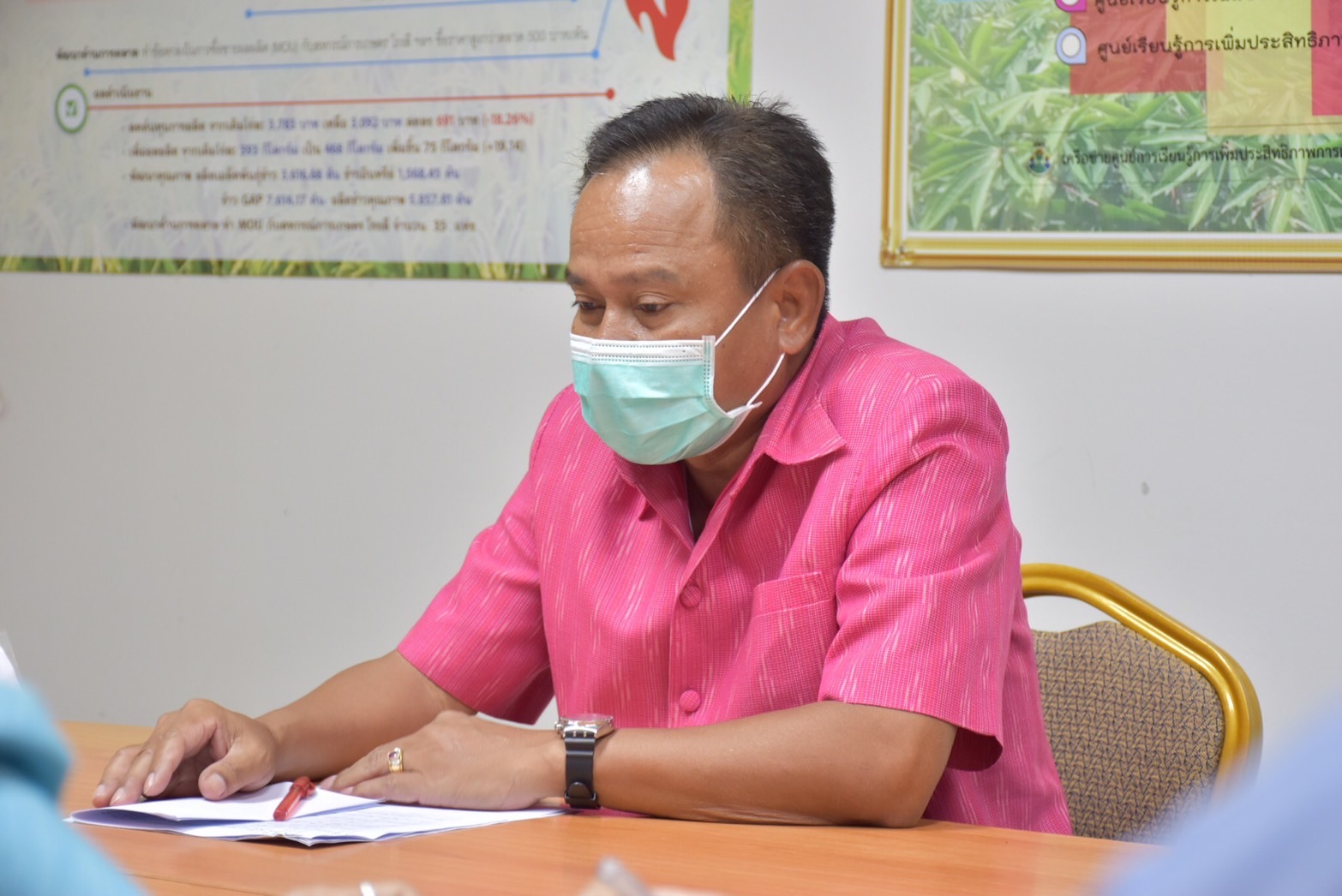 สำนักงานประมงจังหวัดอุบลฯ ร่วมต้อนรับคณะที่ปรึกษารัฐมนตรีว่าการกระทรวงเกษตรและสหกรณ์ในการขับเคลื่อนพัฒนาการเกษตรจังหวัดอุบลราชธานีและอำนาจเจริญ 