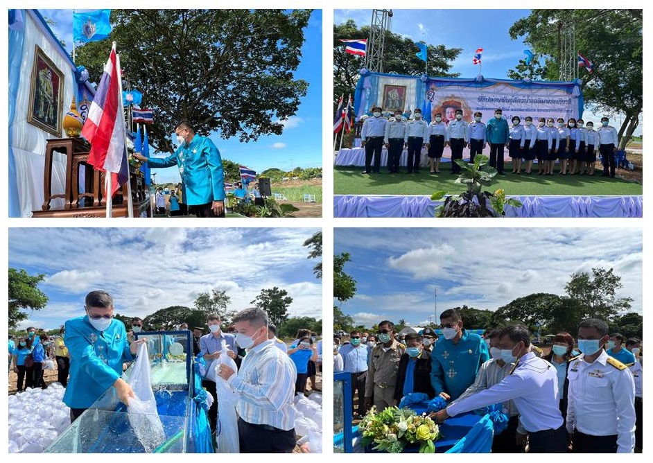 พิธีปล่อยพันธุ์สัตว์น้ำและปลูกต้นไม้เฉลิมพระเกียรติ เนื่องในโอกาส มหามงคลวันเฉลิมพระชนมพรรษา 90 พรรษา สมเด็จพระนางเจ้าสิริกิติ์ พระบรมราชินีนาถ พระบรมราชชนนีพันปีหลวง 12 สิงหาคม 2565..คลิก