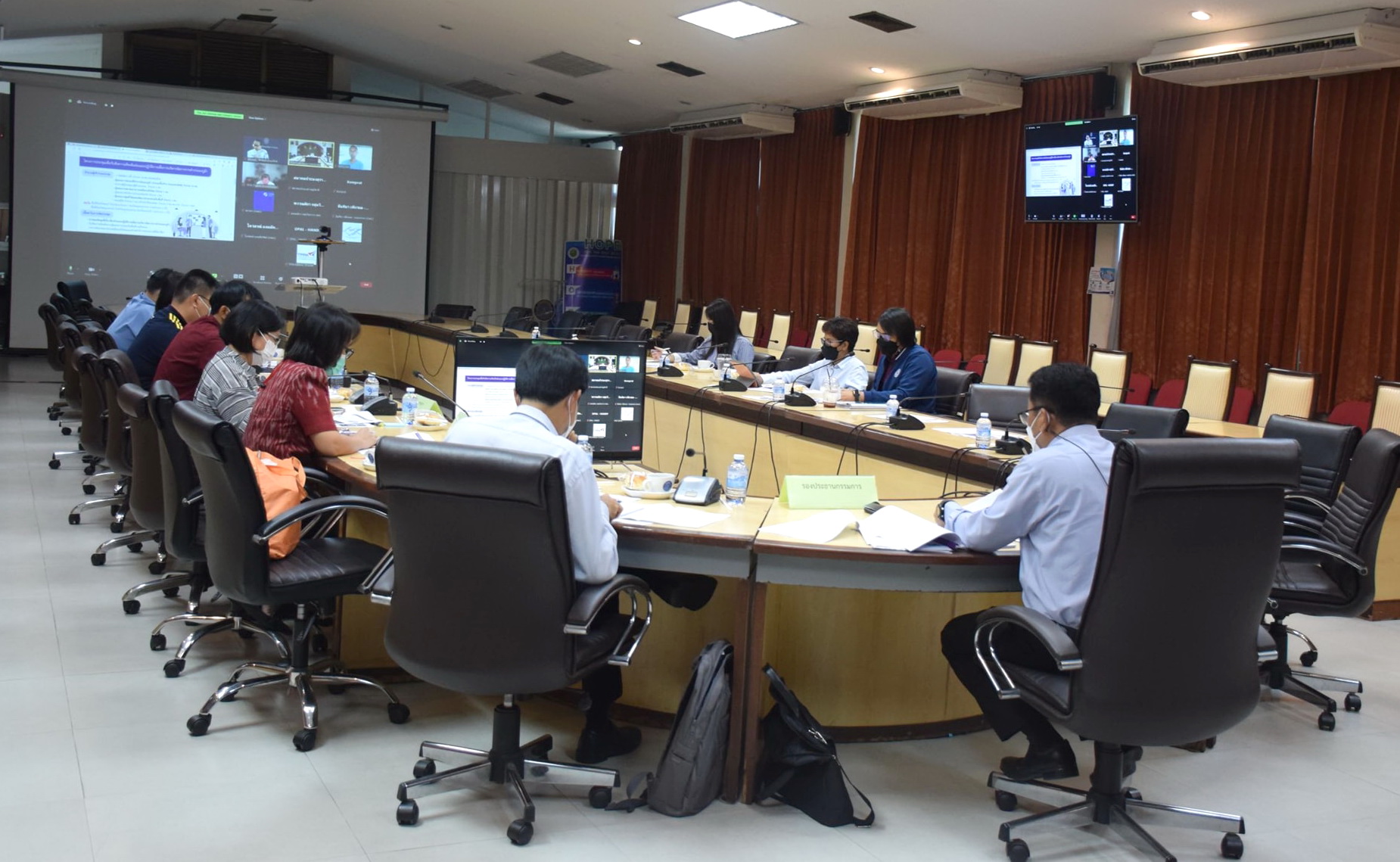 การประชุม คณะกรรมการบริหารจัดการทรัพยากรปูม้าของประเทศไทยอย่างยั่งยืน ครั้งที่ 2/2565