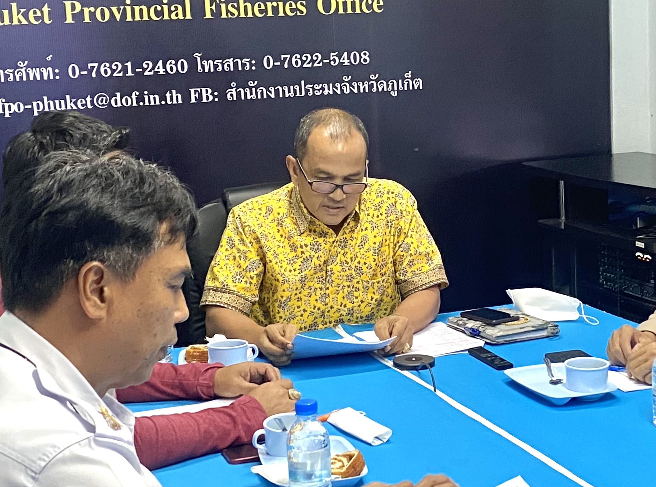 สำนักงานประมงจังหวัดภูเก็ต เข้าร่วมประชุมคณะทำงานการคัดเลือกเกษตรกร และสถาบันเกษตรกรดีเด่นด้านการประมงระดับเขตตรวจราชการที่ 6 ประจำปีงบประมาณ 2565..คลิก