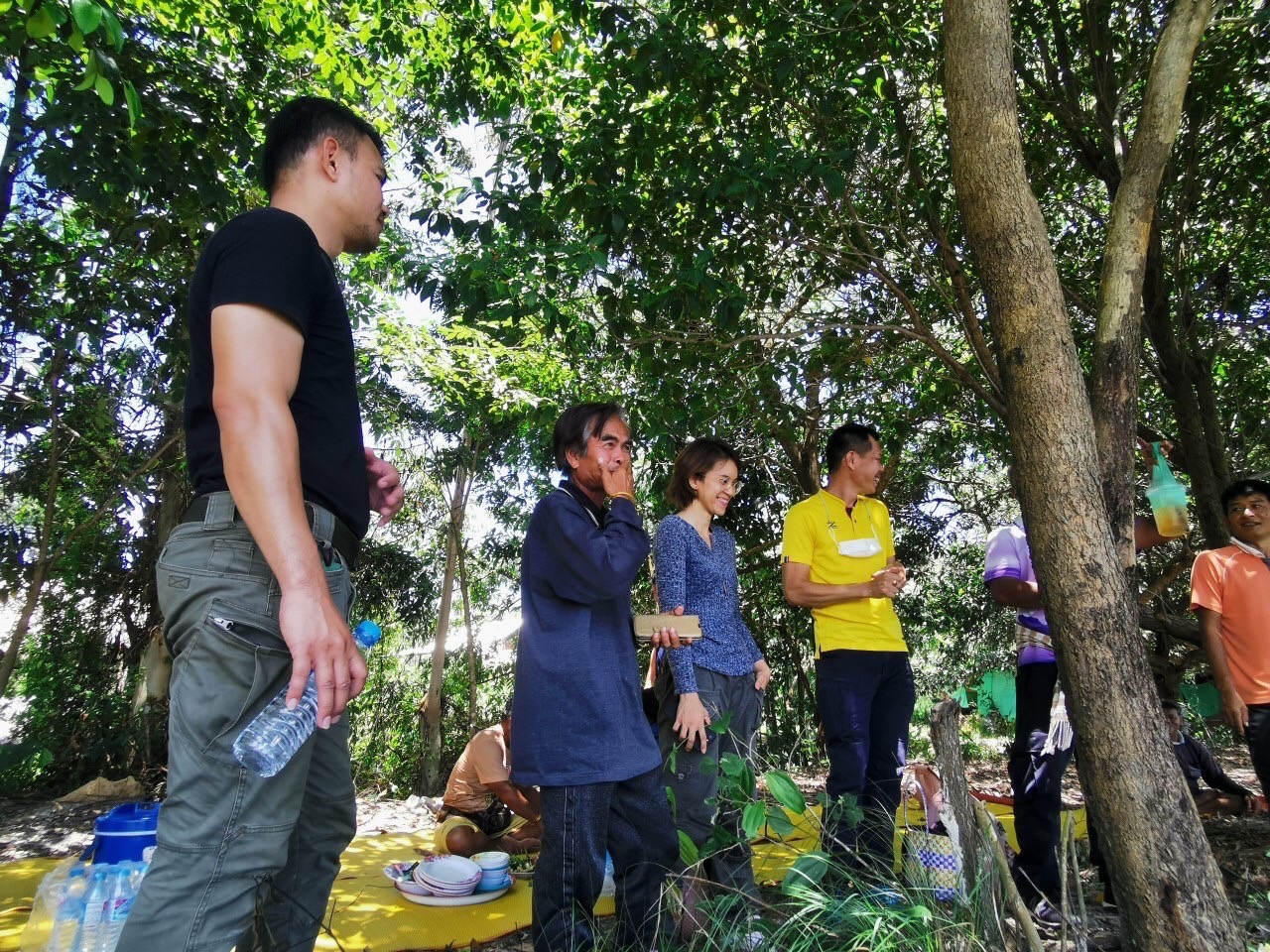 ลงพื้นที่ติดตามการดำเนินงานโครงการธนาคารผลผลิตสัตว์น้ำแบบมีส่วนร่วม
