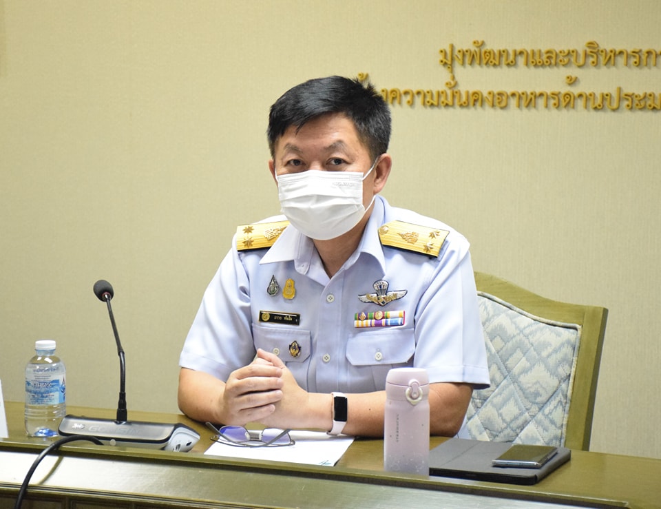 ดร.ถาวร ทันใจ รองอธิบดีกรมประมง เป็นประธานการประชุม การเตรียมการประชุมหารือเชิงเทคนิค ร่างพิธีสารว่าด้วยการตรวจสอบและกักกันสัตว์น้ำมีชีวิตระหว่างไทย - จีน