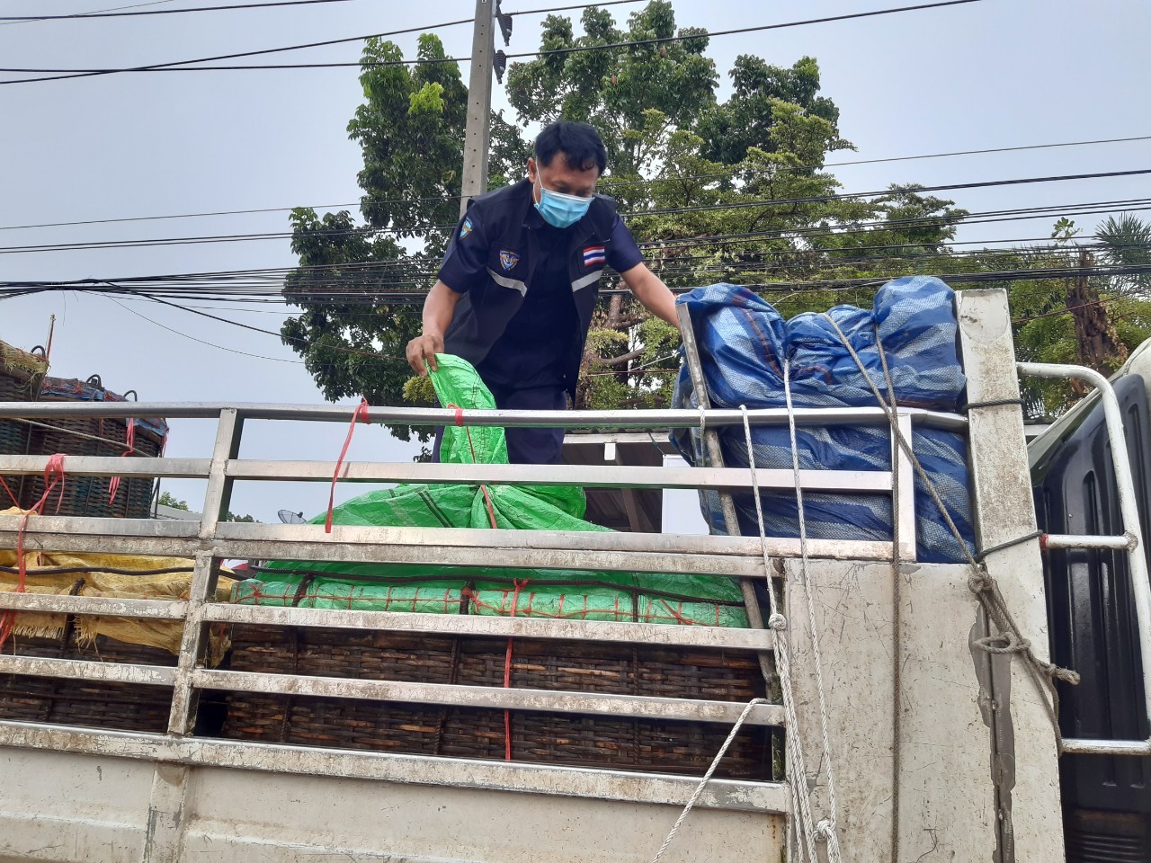 ตรวจสินค้าประมงที่นำเข้า ส่งออก ทางจุดผ่านแดนถาวรบ้านคลองลึก..คลิก