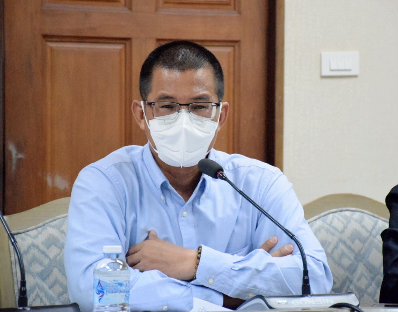 นายถาวร ทันใจ รองอธิบดีกรมประมง เป็นประธานการประชุมติดตามความก้าวหน้าการจัดงานครบรอบวันสถาปนากรมประมงปีที่ 96..คลิก