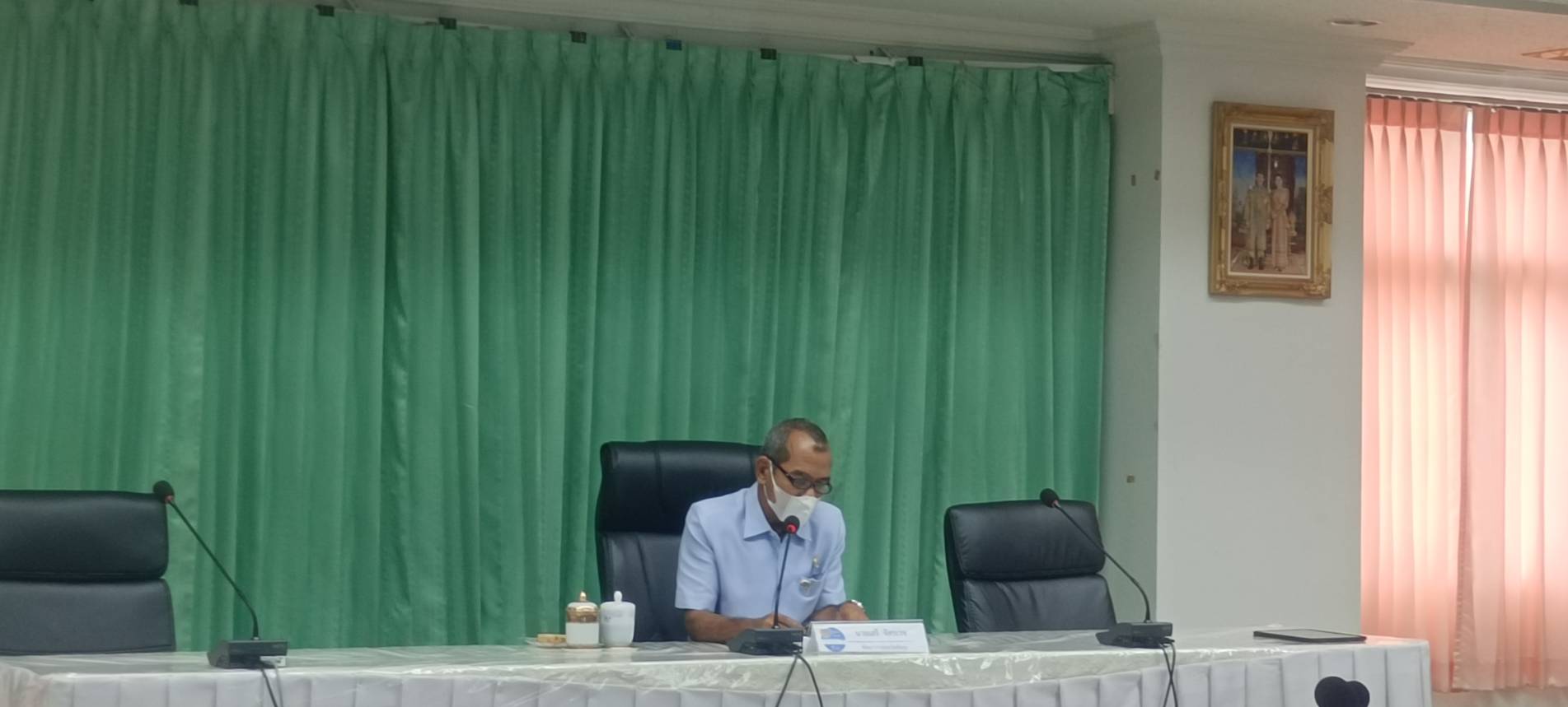 กลุ่มพัฒนาและส่งเสริมอาชีพการประมง เข้าร่วมประชุมคณะทำงานบริหาร การจัดเก็บข้อมูลความจำเป็นพื้นฐาน (จปฐ.) ปี 2565  ระดับจังหวัด ครั้งที่ 1/2565..คลิก