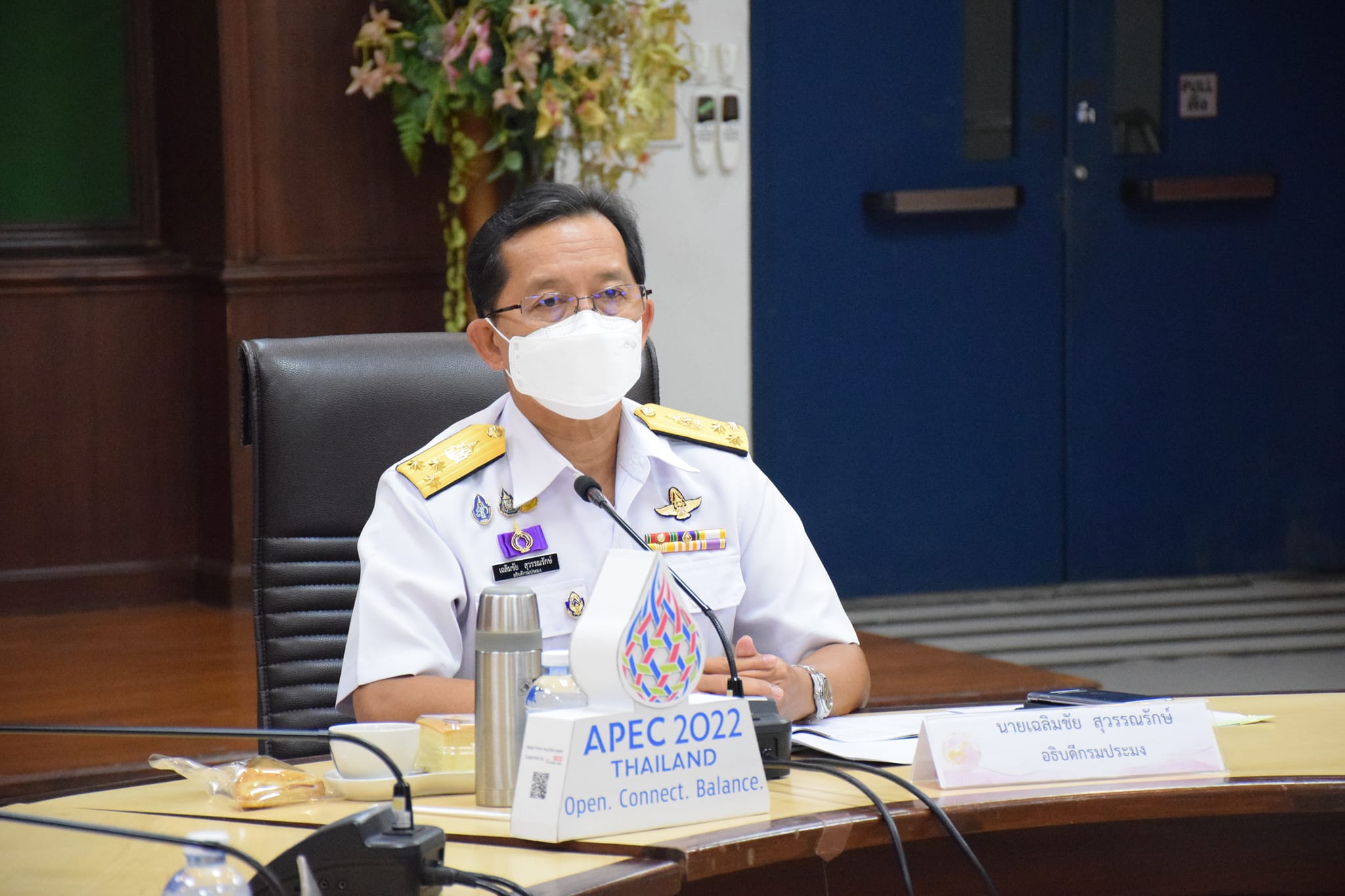 นายเฉลิมชัย สุวรรณรักษ์ อธิบดีกรมประมง เป็นประธานการประชุมคณะกรรมการบริหารจัดการห่วงโซ่การผลิตกุ้งทะเลและผลิตภัณฑ์ ครั้งที่ 3/2565..คลิก