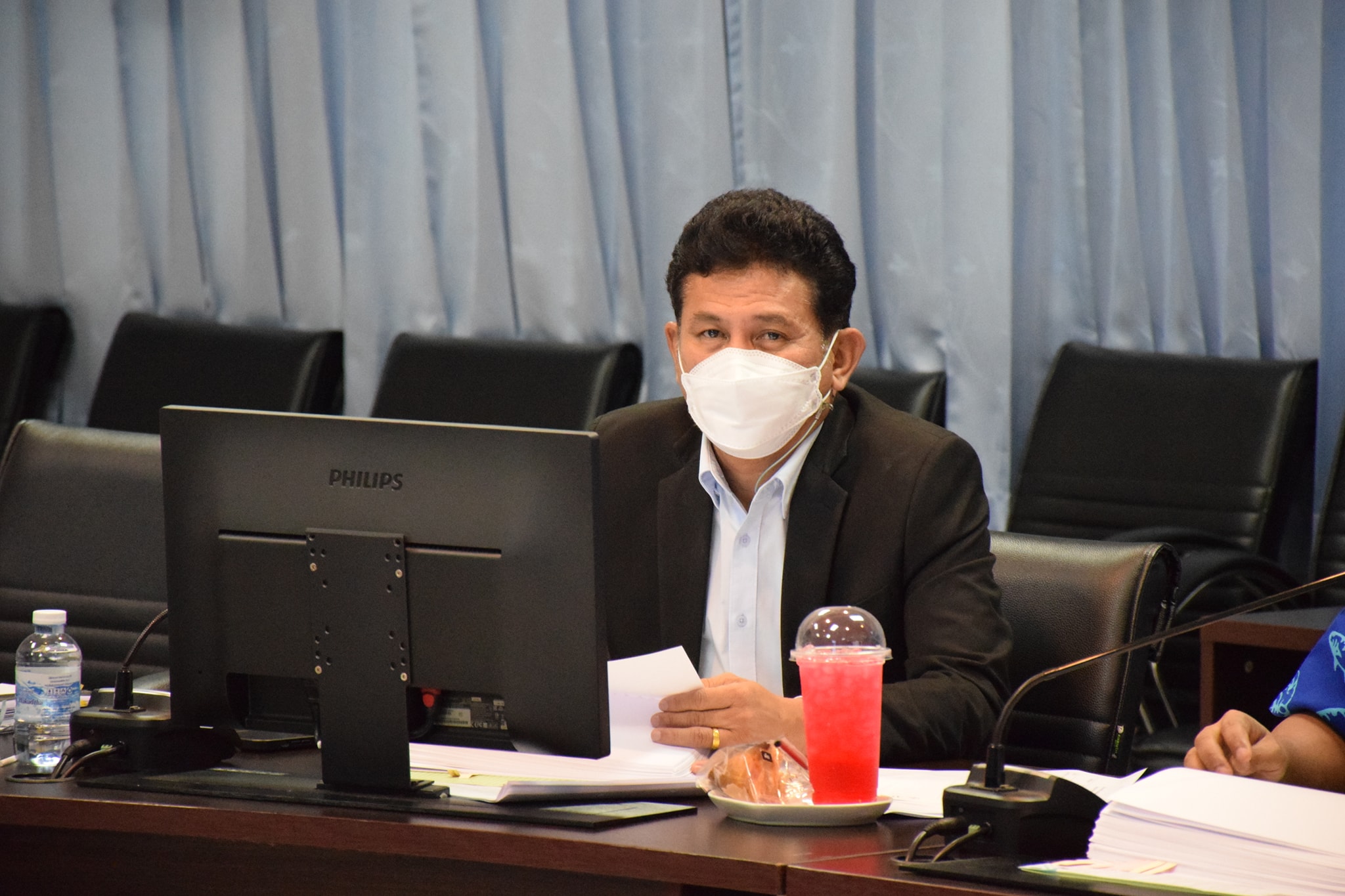 นายมานพ หนูสอน รองอธิบดีกรมประมง เป็นประธานการประชุมคณะกรรมการกำหนดอัตราเงินเดือนแรกบรรจุ (ปัจจัยช่วง)..คลิก