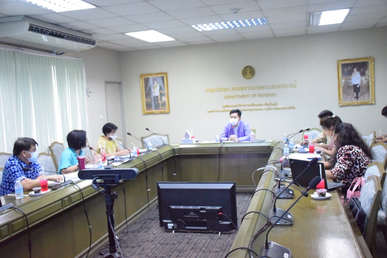 นายถาวร ทันใจ รองอธิบดีกรมประมง เป็นประธานการประชุมคณะกรรมการตัดสิน การประกวดผลงานนวัตกรรมดีเด่น ในงานวันสถาปนากรมประมงครบรอบปีที่ 96 และวันประมงแห่งชาติ พ.ศ. 2565 ชึ่งจะจัดขึ้นในวันที่ 21 กันยายน 2565