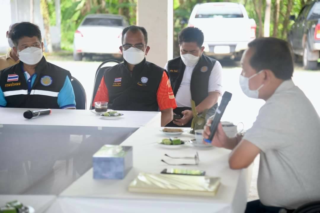 นายเฉลิมชัย สุวรรณรักษ์ อธิบดีกรมประมง นำคณะผู้บริหารกรมประมง ลงพื้นที่ ณ ศูนย์วิจัยและพัฒนาการเพาะเลี้ยงสัตว์น้ำจืดปัตตานี ตำบลบางเขา อำเภอหนองจิก จังหวัดปัตตานี