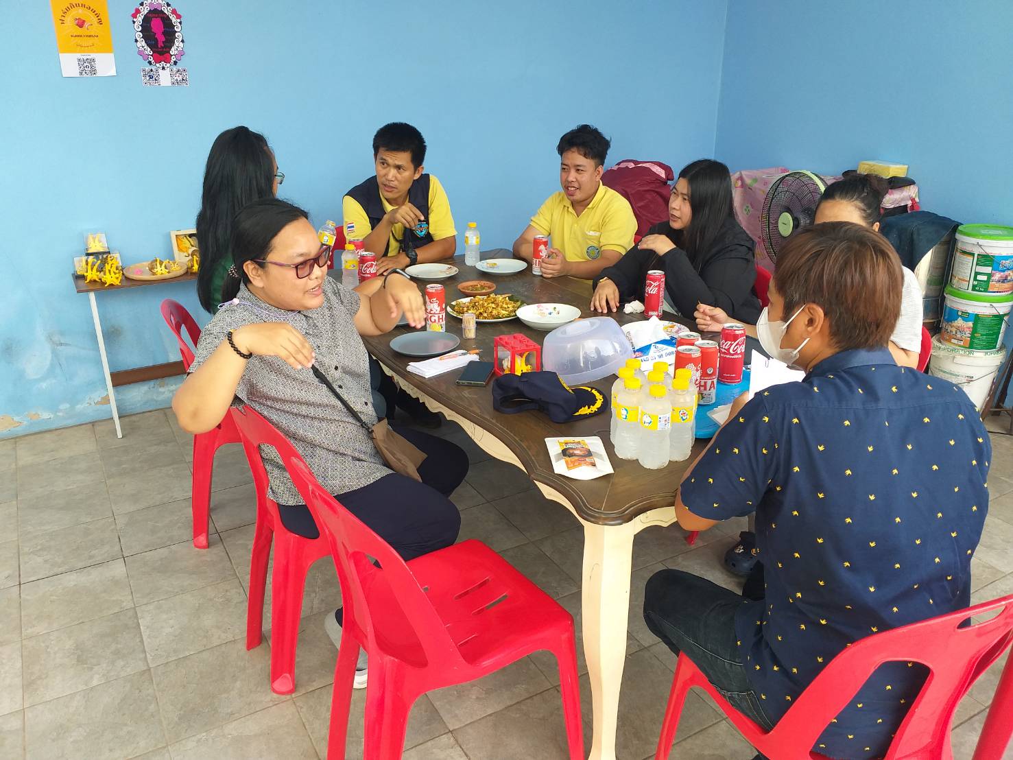 เยี่ยมชมฟาร์มเลี้ยงหอยเชอรี่..คลิก