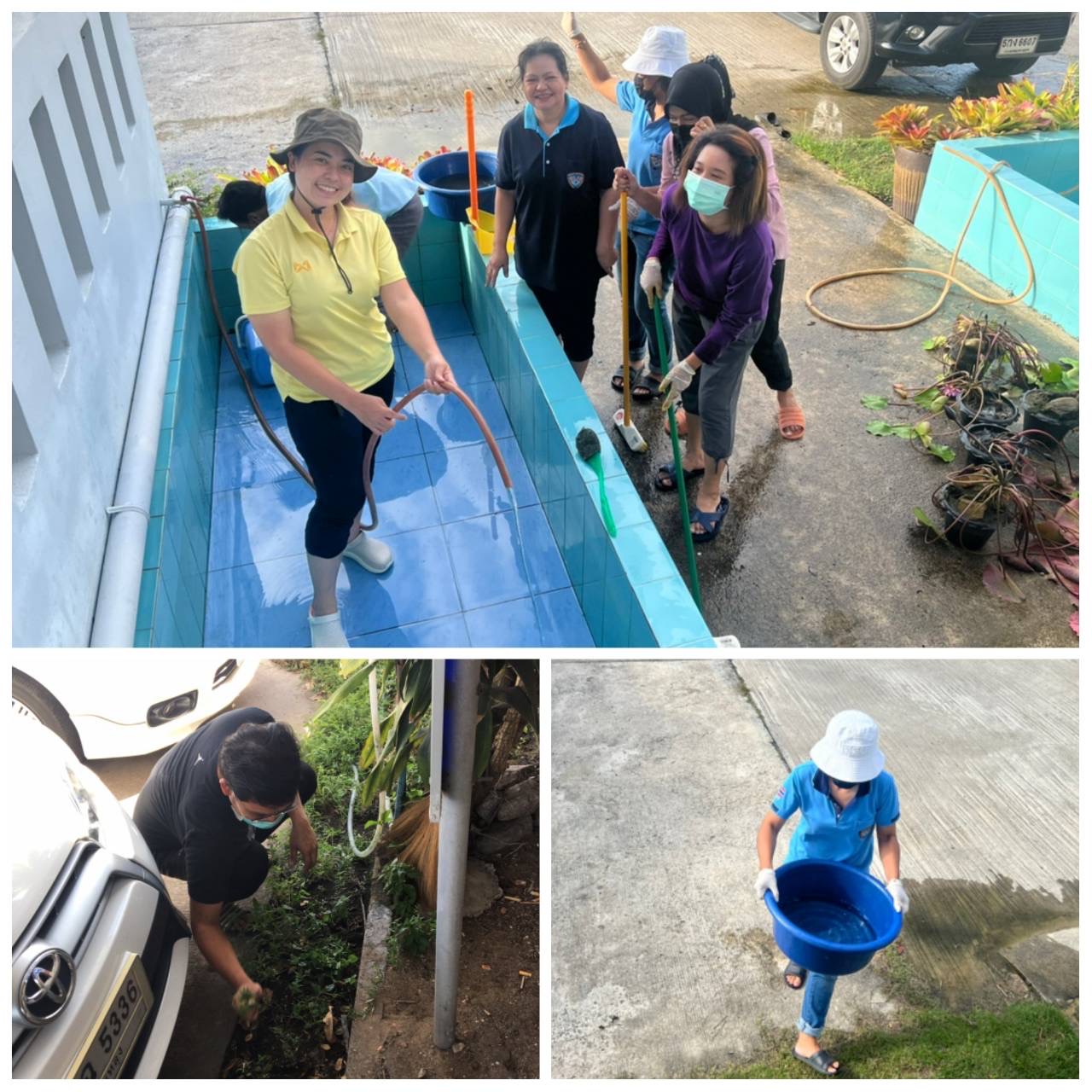 พุธเย็น เน้น 5 ส. : ศูนย์บริหารจัดการด่านตรวจประมงเขต 8 (สงขลา) และหน่วยงานในสังกัด ได้ร่วมกันขับเคลื่อนกิจกรรม 