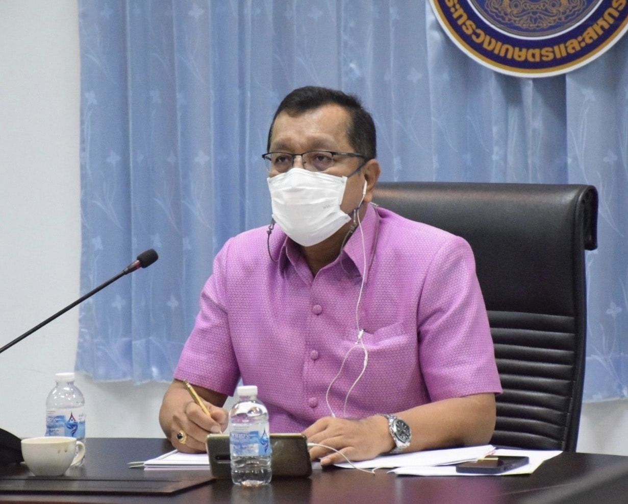 นายธนาวุฒิ กุลจิตติชนก หัวหน้าผู้ตรวจราชการกรมประมง เป็นประธานการประชุมชี้แจงการปฏิบัติงานทางบัญชี และการจัดส่งรายงานการเงินตามเกณฑ์การประเมินผลการปฏิบัติงานด้านบัญชีภาครัฐ ประจำปีงบประมาณ พ.ศ. 2565