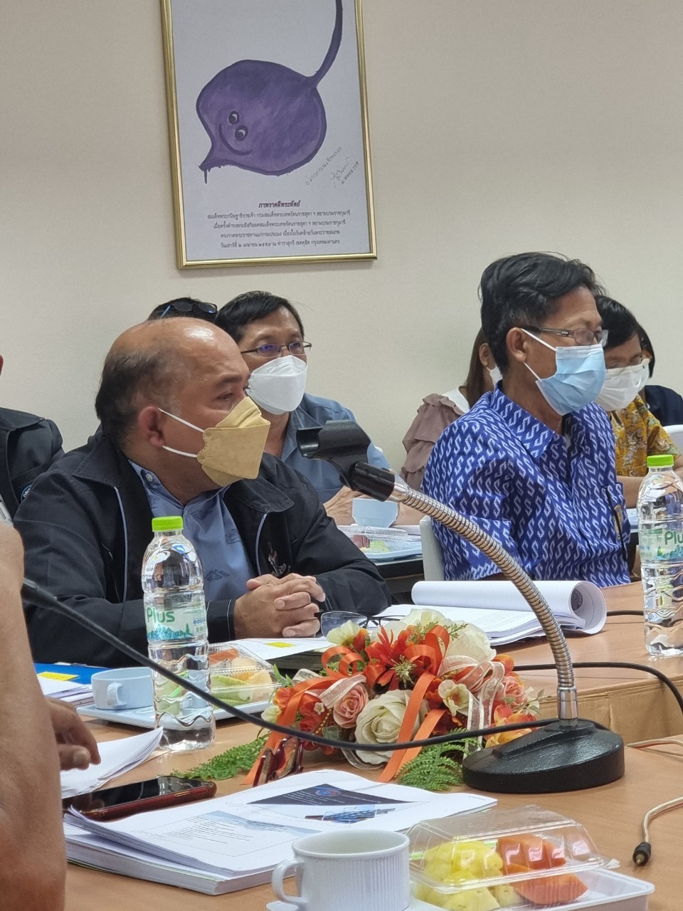 ประชุมกองวิจัยและพัฒนาประมงน้ำจืด ประจำปีงบประมาณ 2565 ครั้งที่ 7/2565 ณ ห้องประชุมกระเบนเจ้าพระยา ชั้น 7 อาคารเชิดชายอมาตยกุล กรมประมง..คลิก