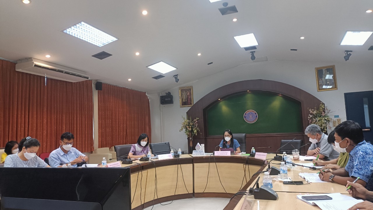 การประชุมกองวิจัยและพัฒนาการเพาะเลี้ยงสัตว์น้ำชายฝั่ง ประจำเดือนกันยายน 2565