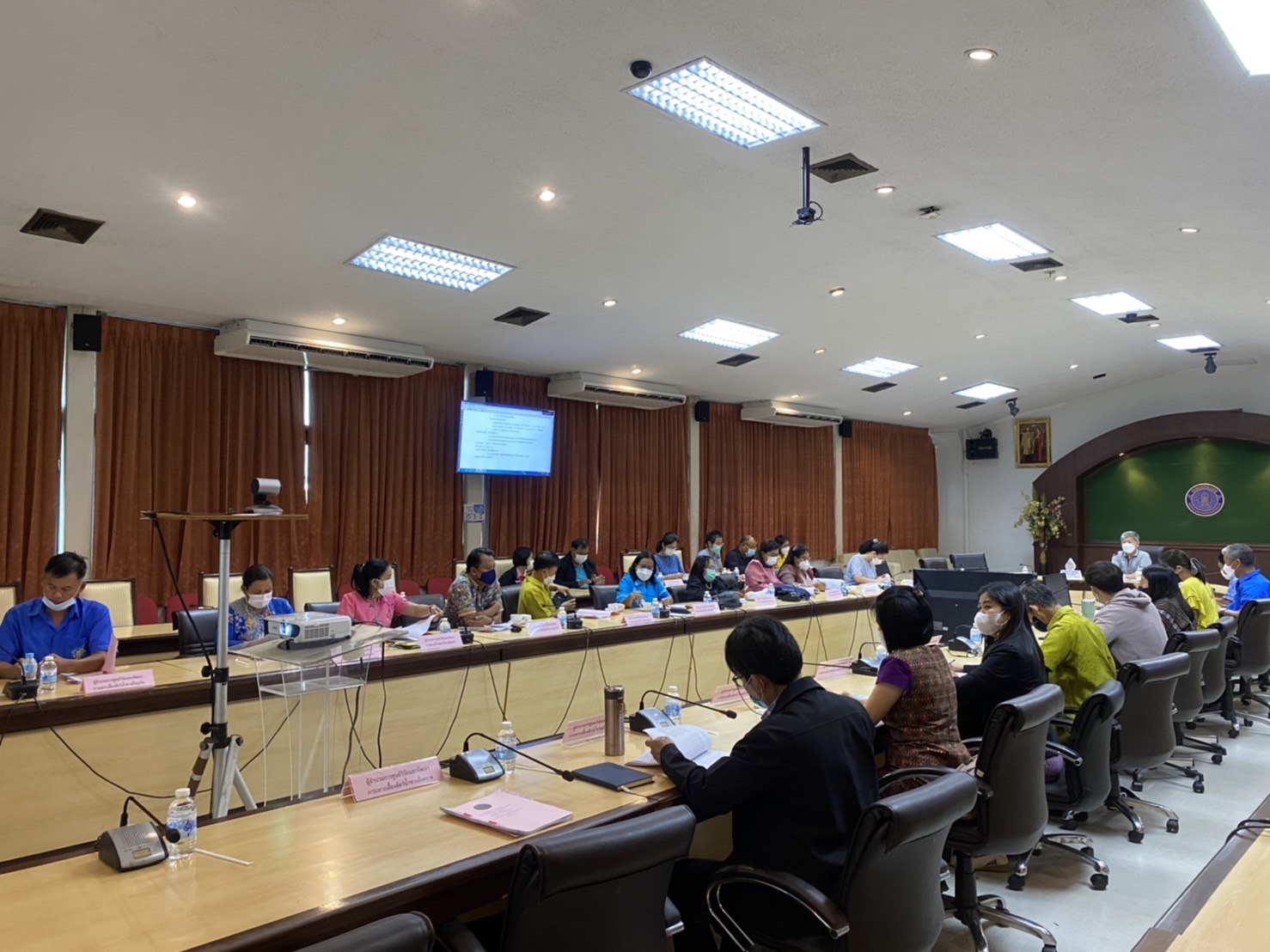 การประชุมกองวิจัยและพัฒนาการเพาะเลี้ยงสัตว์น้ำชายฝั่ง ประจำเดือนกันยายน 2565