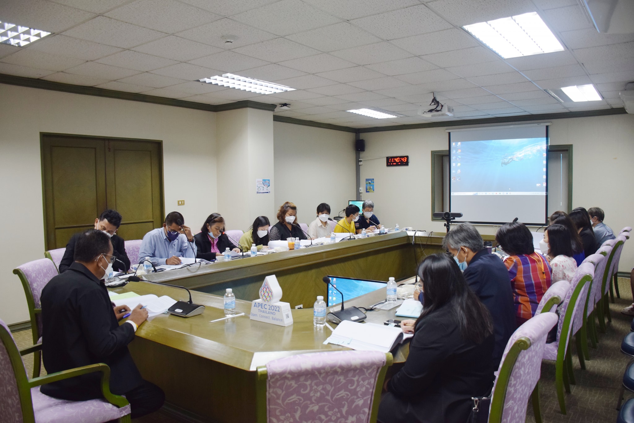 นายมานพ? หนูสอน? รองอธิบดีกรมประมง? เป็นประธานในประชุมคณะกรรมการการฌาปนกิจสงเคราะห์กรมประมง ครั้งที่ 3/2565?