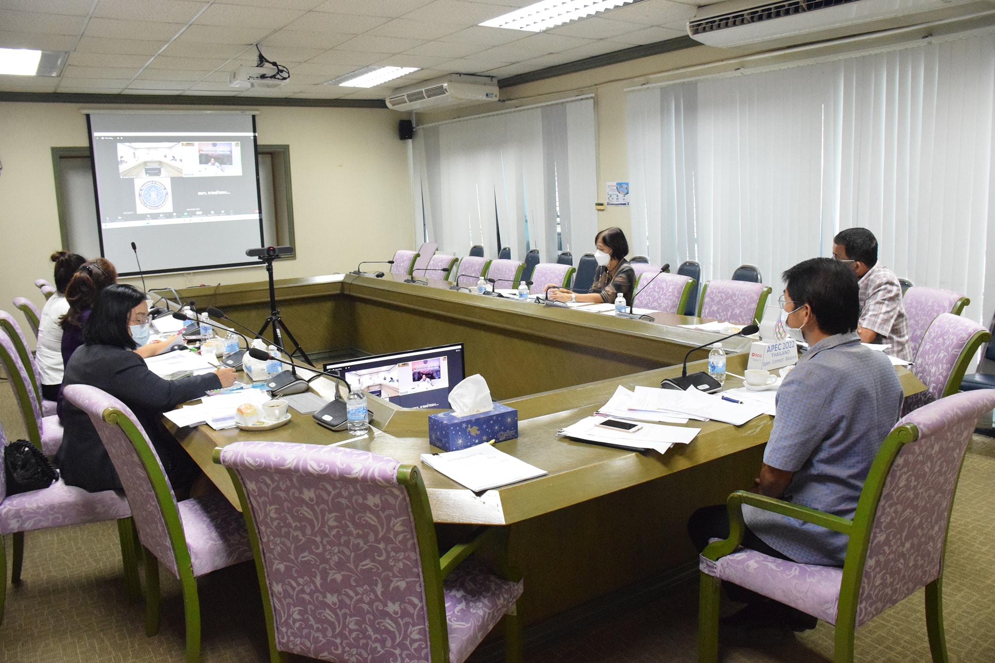 นายประพันธ์ ลีปายะคุณ รองอธิบดีกรมประมง เป็นประธานการประชุมคณะกรรมการประกวดหน่วยงานดีเด่น ครั้งที่ 3/2565