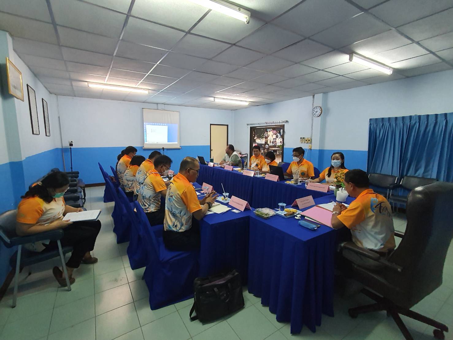 ประชุม สำนักงานประมงจังหวัดกาญจนบุรี ครั้งที่ 9/2565 ประจำเดือนกันยายน 2565..คลิก
