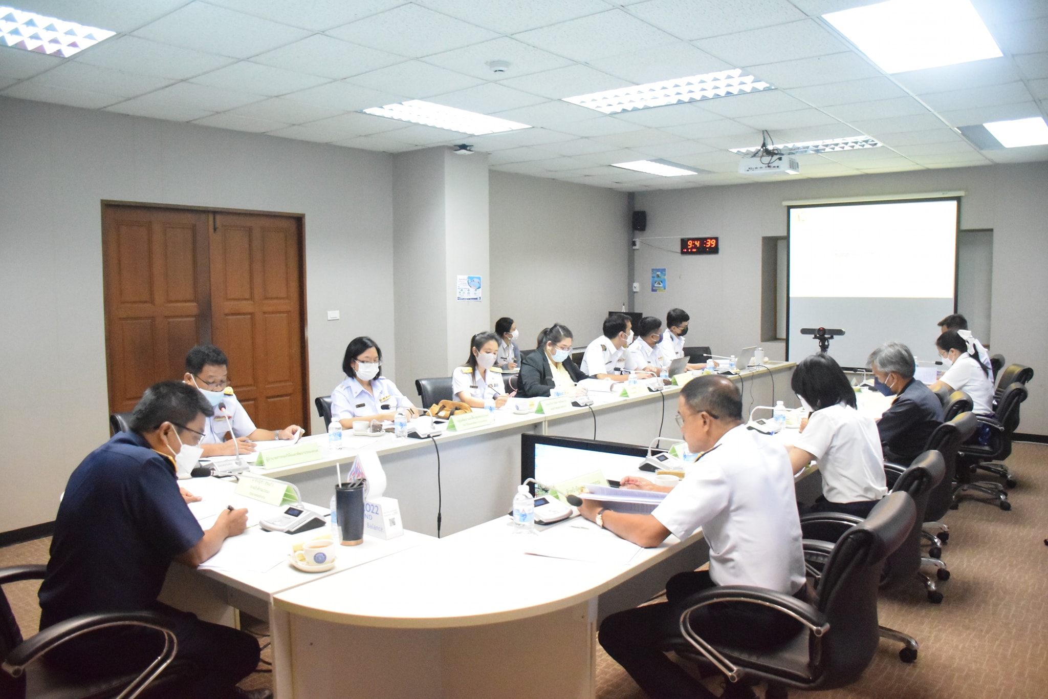 นายบัญชา สุขแก้ว รองอธิบดีกรมประมง เป็นประธานการประชุมคณะทำงานโครงการอนุรักษ์แนวปะการังและสิ่งมีชีวิตใต้ทะเลไทยในพระดำริสมเด็จพระเจ้าลูกเธอ เจ้าฟ้าสิริวัณณวรี นารีรัตนราชกัญญา ครั้งที่ 1/2565
