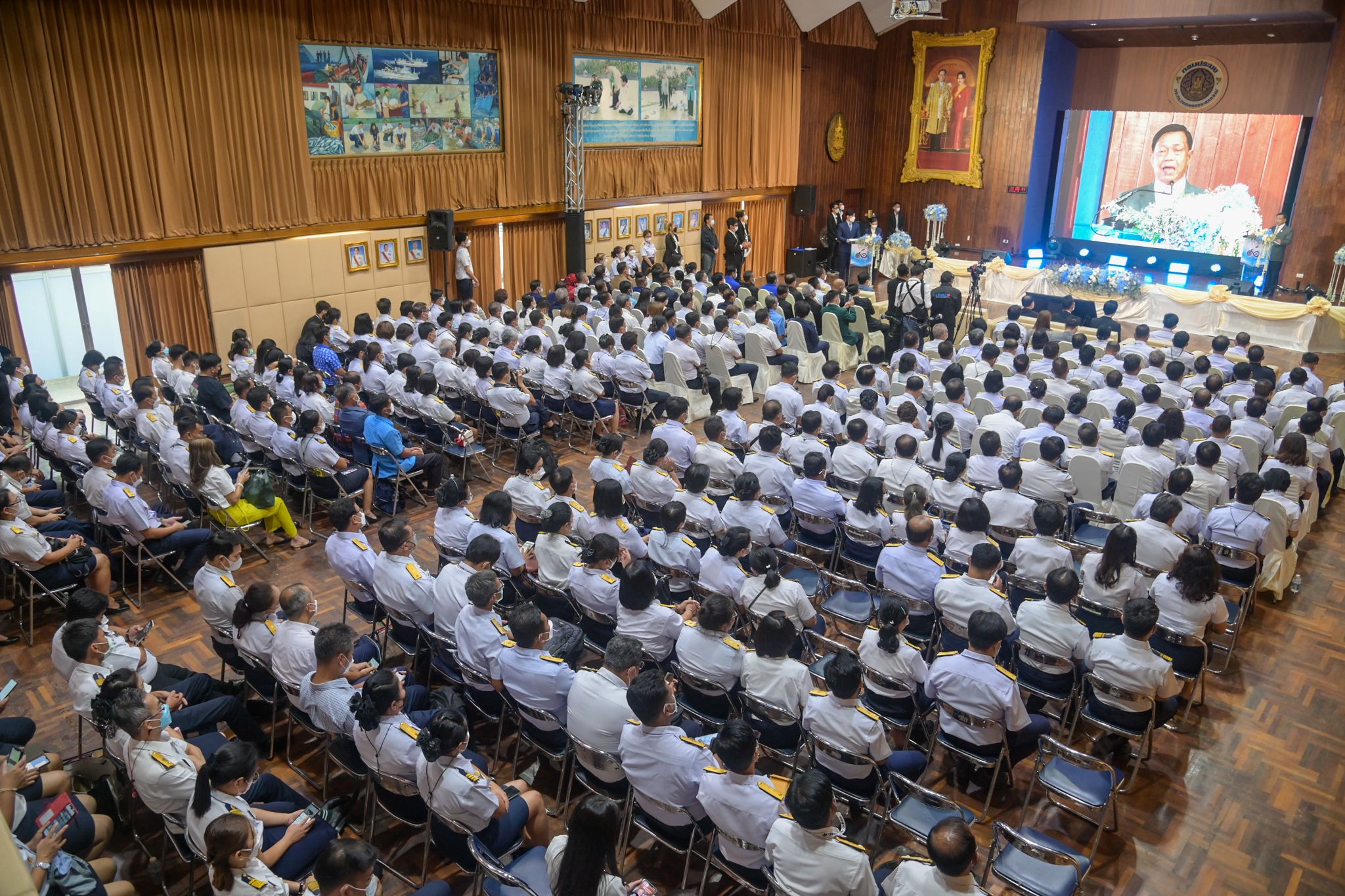 กรมประมง...จัดยิ่งใหญ่ งานครบรอบ 96 ปี  วันสถาปนากรมประมง และวันประมงแห่งชาติ ประจำปี 2565 ชูนิทรรศการ  “9 ทศวรรษ 6 รัชกาล สืบสานพัฒนา การประมงก้าวหน้า ทรัพยากรยั่งยืน”
