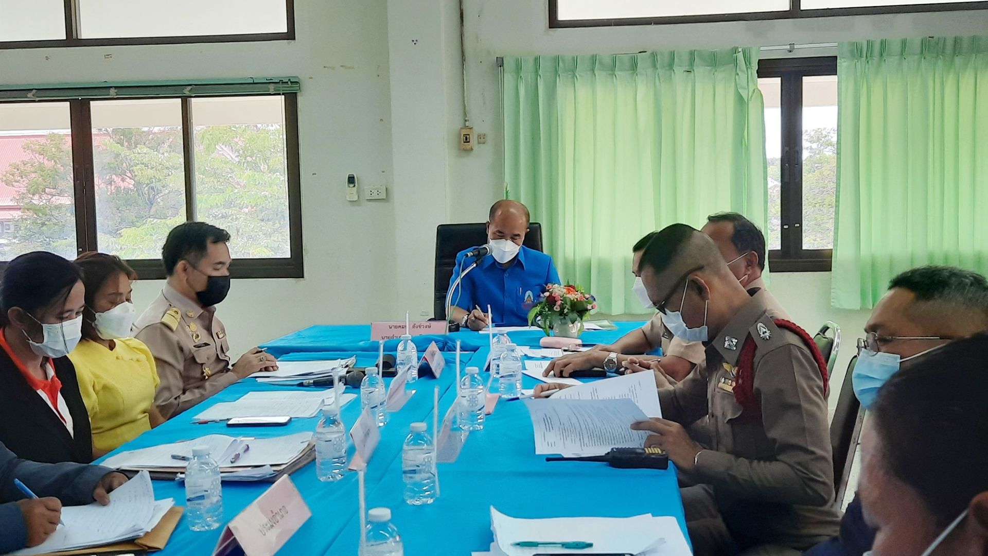 ประมงอำเภอเมือง เข้าร่วมประชุมหัวหน้าส่วนราชการ..คลิก