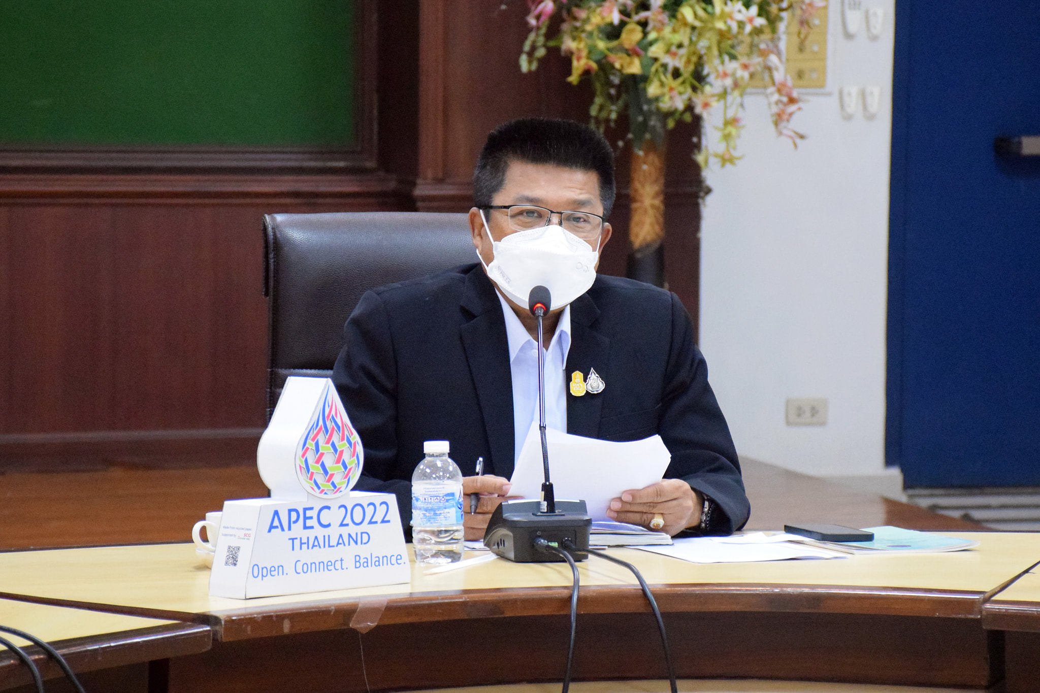 นายบัญชา สุขแก้ว รองอธิบดีกรมประมง เป็นประธานการประชุมเตรียมความพร้อมในการปฏิบัติงานของกองกฎหมาย ประจำปี 2566