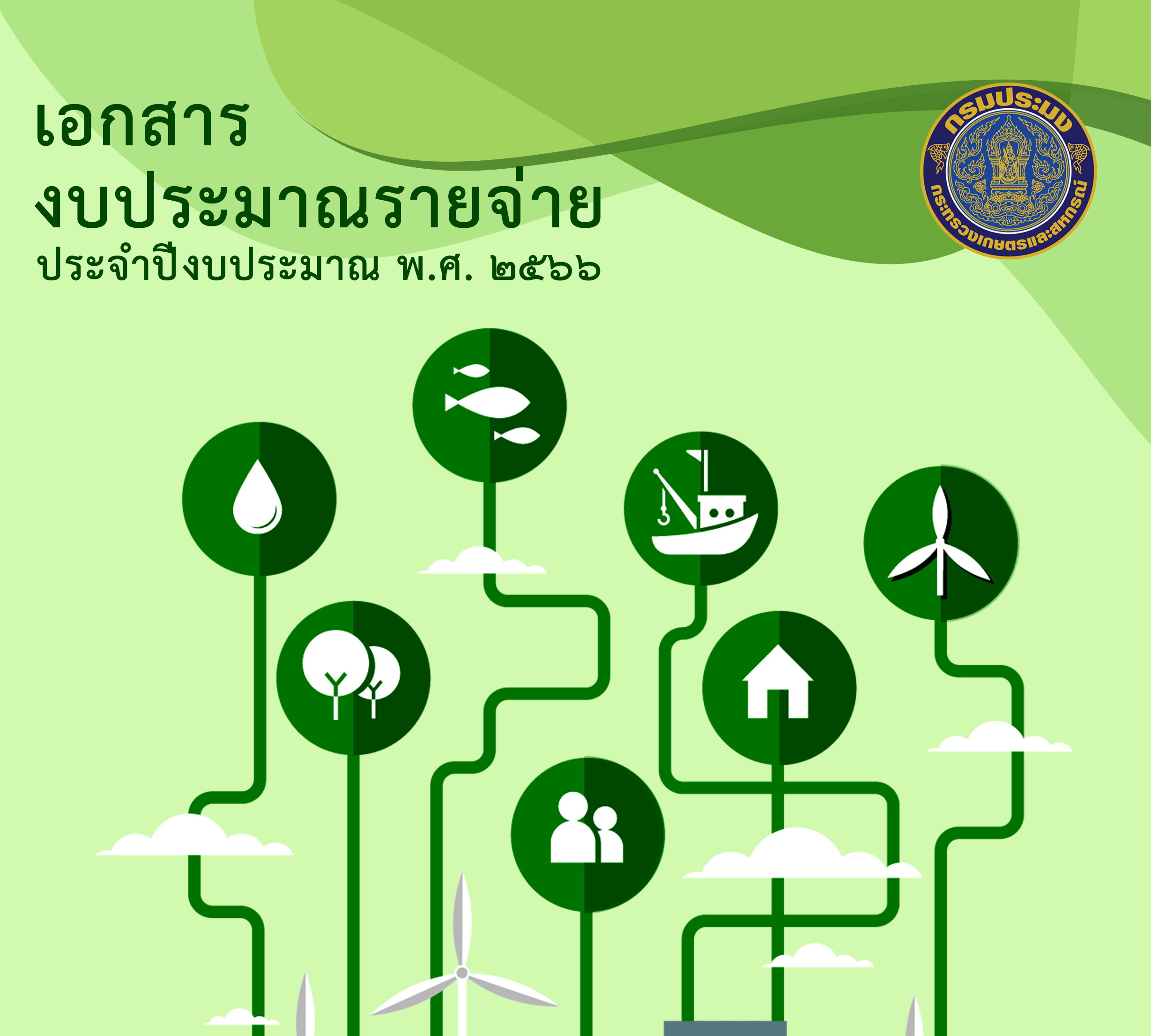 เอกสารงบประมาณรายจ่าย ประจำปีงบประมาณ พ.ศ.2566