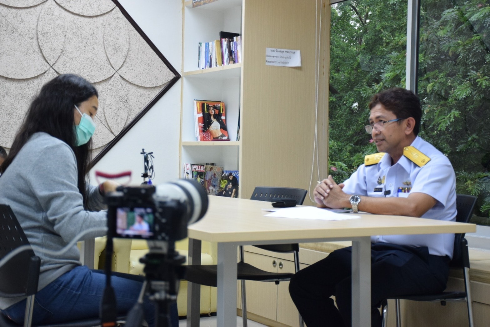 ให้สัมภาษณ์สื่อมวลชน ประเด็น 