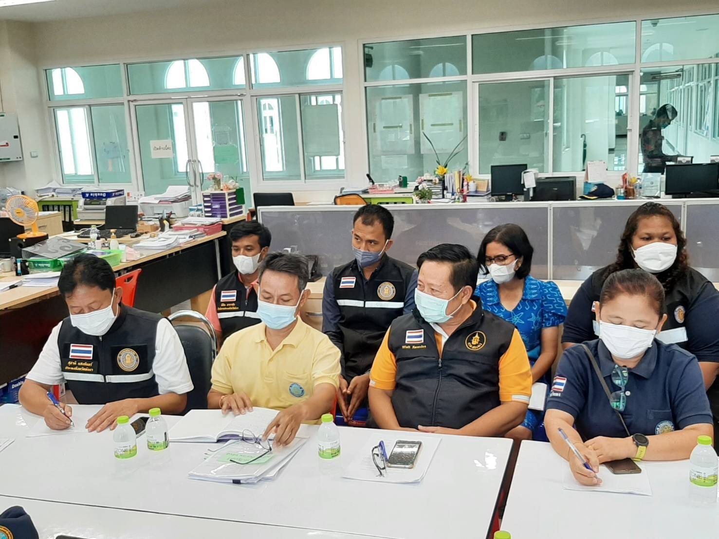 นายบัญชา สุขแก้ว รองอธิบดีกรมประมง เข้าตรวจเยี่ยมเเละติดตามผลการดำเนินงาน ณ สำนักงานประมงจังหวัดพังงา..คลิก