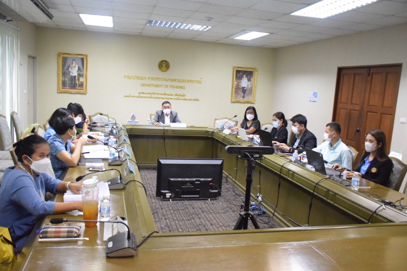 การประชุมคณะทำงานขับเคลื่อนแผนปฏิบัติการพัฒนาปลาดุก