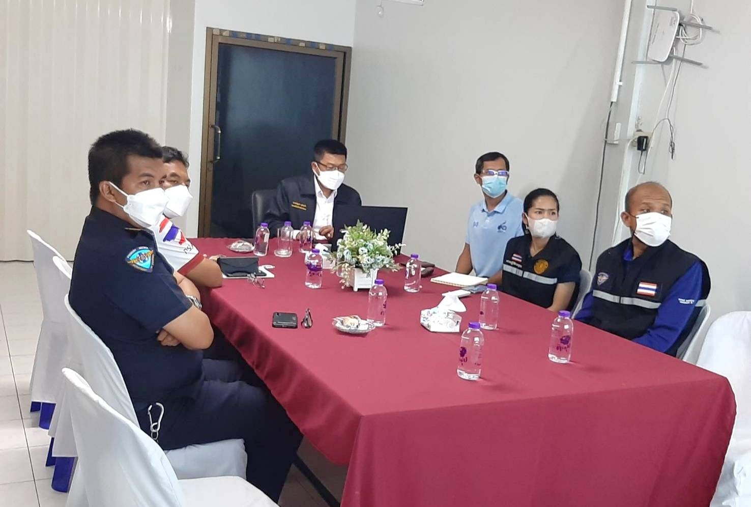 นายบัญชา สุขแก้ว รองอธิบดีกรมประมง พร้อมคณะฯ ลงพื้นที่ ณ ด่านตรวจประมงนครศรีธรรมราช อำเภอขนอม จังหวัดนครศรีธรรมราช