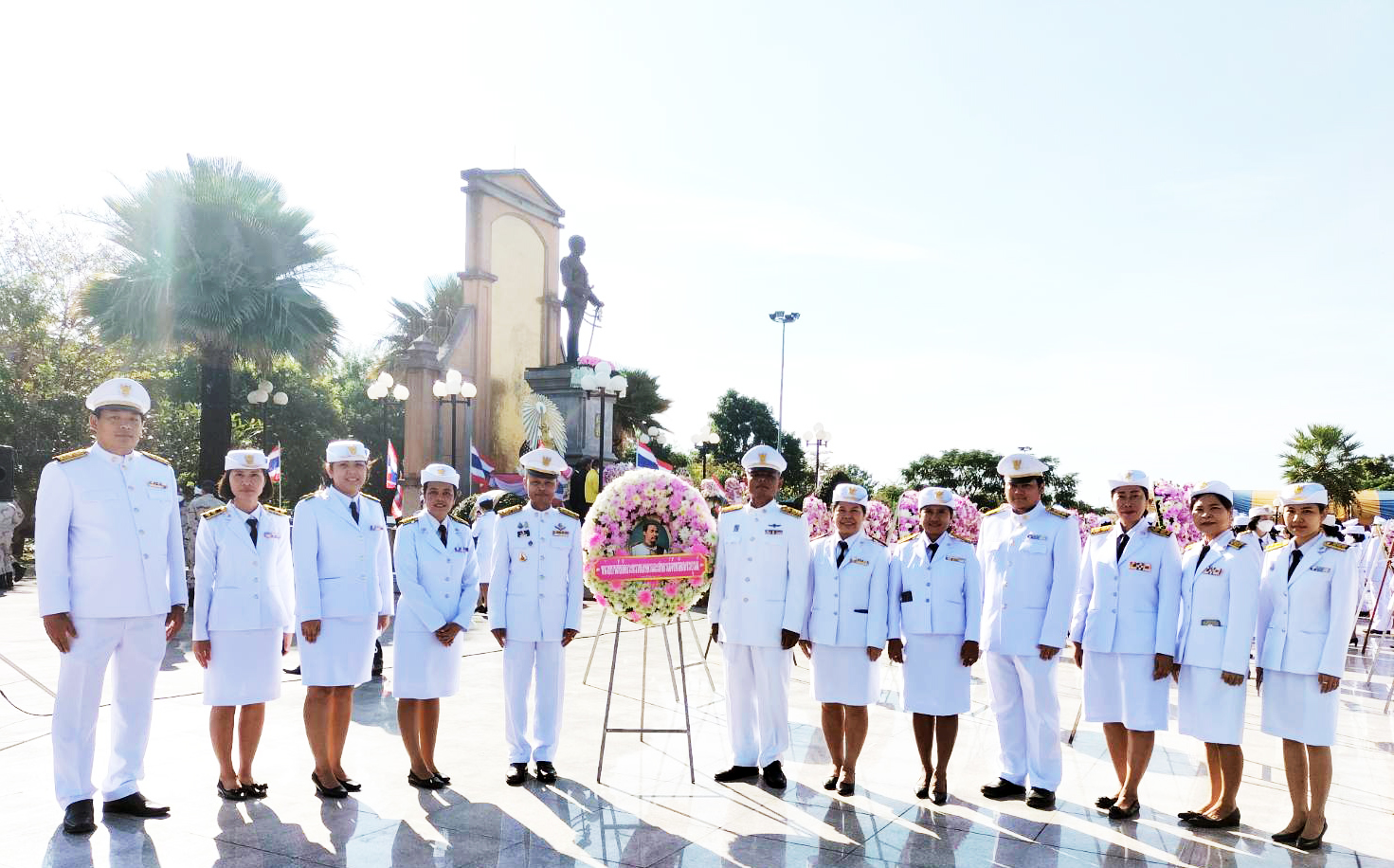 ร่วมพิธีวางพวงมาลาเนื่องในวันปิยมหาราช 23 ตุลาคม  2565