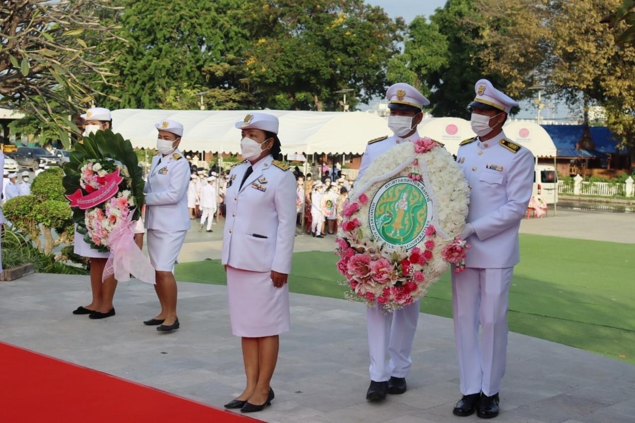 ศูนย์ฯ อ่างทอง ร่วมพิธีวางพวงมาลาน้อมรำลึกในพระมหากรุณาธิคุณเนื่องในวันคล้ายวันสวรรคตพระบาทสมเด็จพระจุลจอมเกล้าเจ้าอยู่หัว 23 ตุลาคม 2565..คลิก