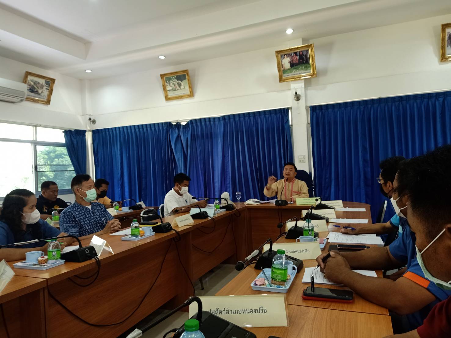 ประชุมคณะทำงานโครงการห้วยองคตอันเนื่องมาจากพระราชดำริ..คลิก