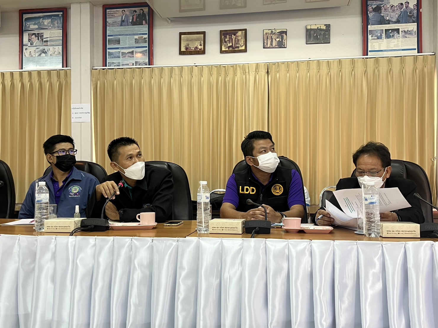 ประชุมการดำเนินงานโครงการอันเนื่องมาจากพระราชดำริในเขตพื้นที่สาธารณรัฐประชาธิปไตยประชาชนลาว..คลิก