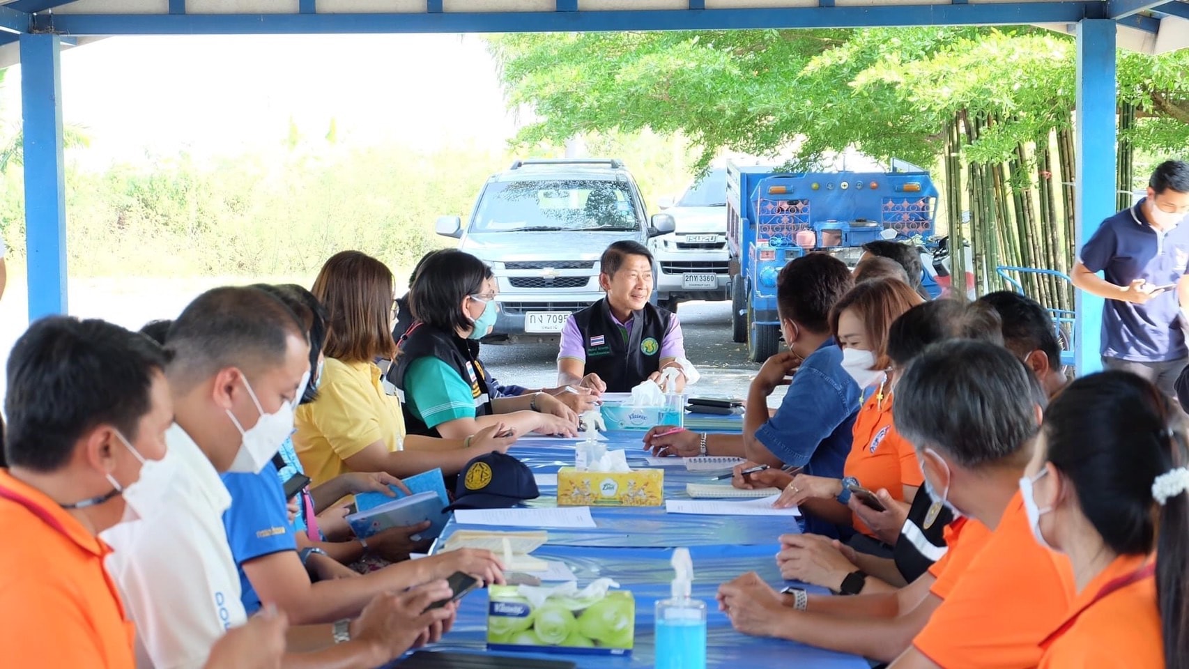 นายประพันธ์ ลีปายะคุณ รองอธิบดีกรมประมง ลงพื้นที่ตรวจราชการพื้นที่ จังหวัดนครนายก..คลิก