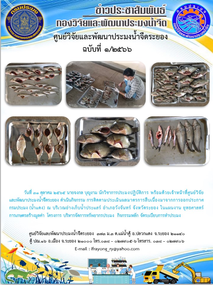 ข่าวประชาสัมพันธ์กิจกรรมฉบับที่ 1/2566..คลิก