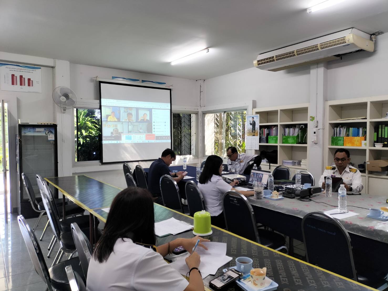 เข้าร่วมประชุมคณะกรรมการขับเคลื่อนนโยบายกรมประมง (fc) ประจำเดือนตุลาคม 2565..คลิก