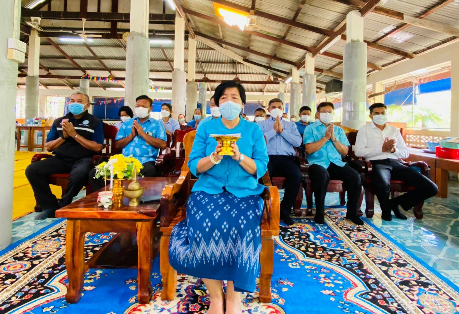 ประมงอำเภอเมืองพัทลุงร่วมทำบุญฟังเทศน์คัมภีร์เทศน์เฉลิมพระเกียรติ พระธรรมบารมี ใน “อุภินนมัตถจรกถา” เฉลิมพระเกียรติสมเด็จพระนางเจ้าสิริกิติ์ พระบรมราชินีนาถ..คลิก