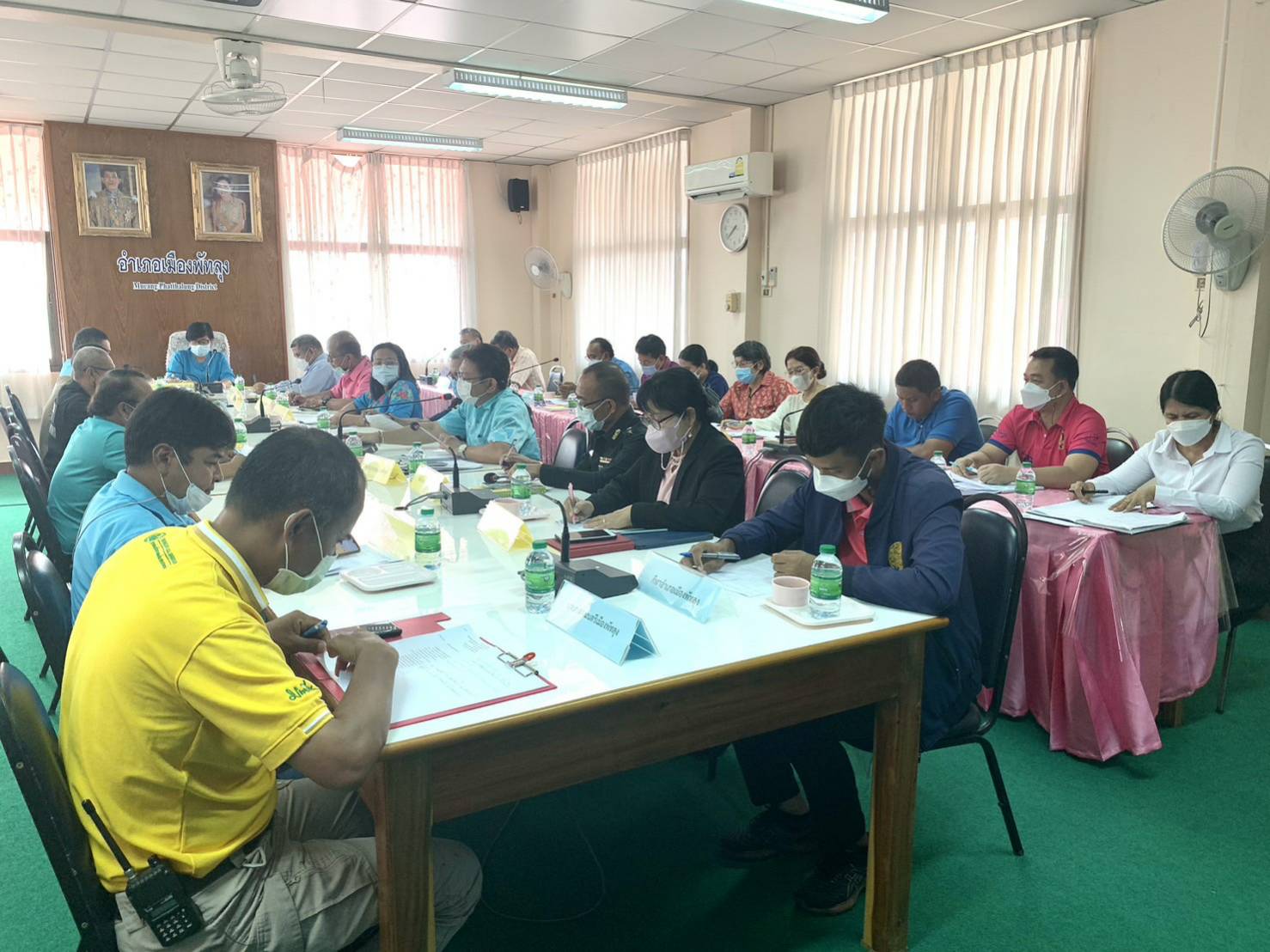 ประมงอำเภอเมืองพัทลุงเข้าร่วมประชุมหัวหน้าส่วนราชการ หัวหน้าหน่วยงานรัฐวิสาหกิจ ผู้อำนวยการประธานเครือข่ายสถานศึกษา ผู้บริหารองค์กรปกครองส่วนท้องถิ่น..คลิก