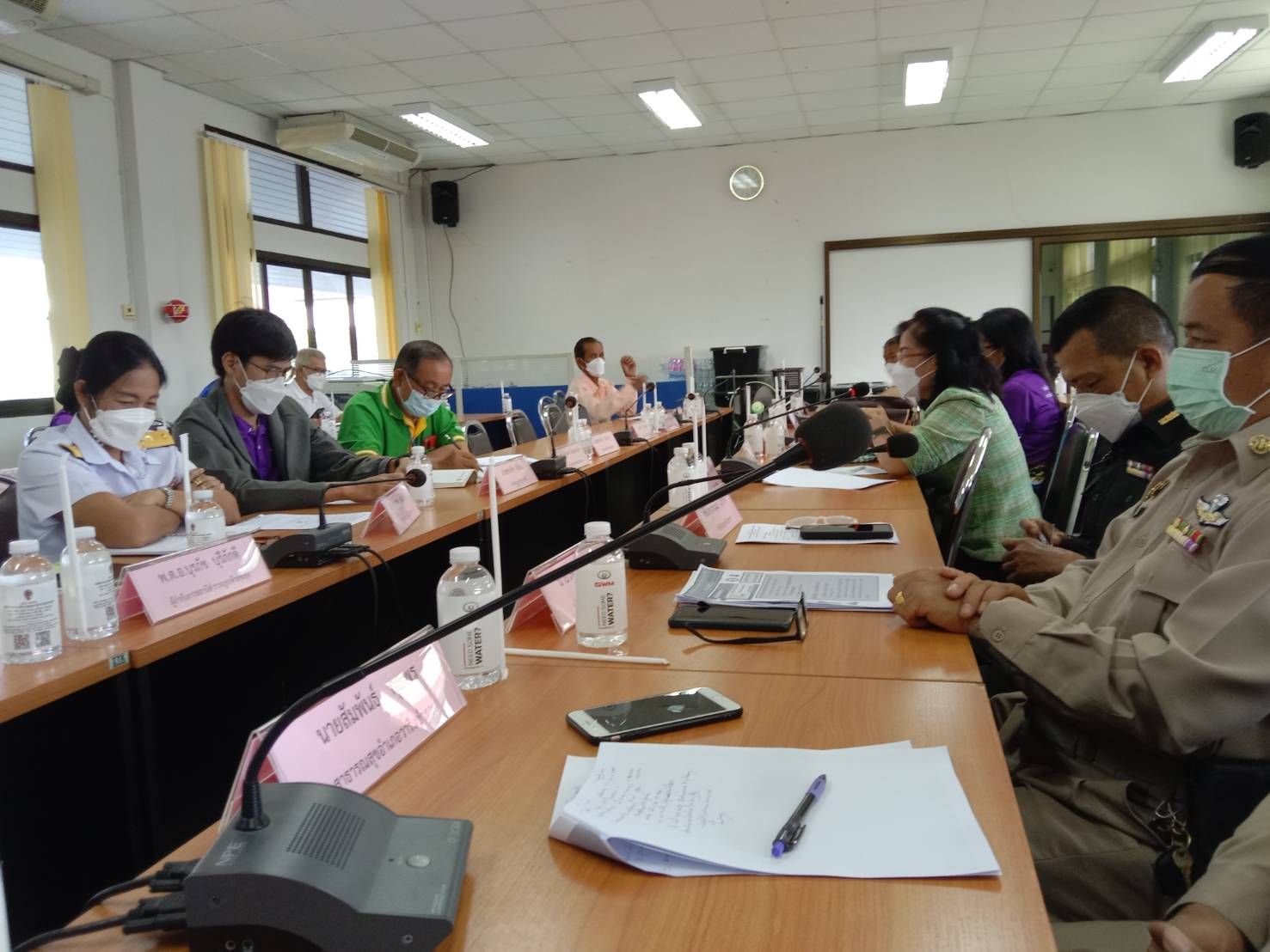 สำนักงานประมงอำเภอวารินชำราบ  ร่วมประชุมประจำเดือน อำเภอวารินชำราบ..คลิก