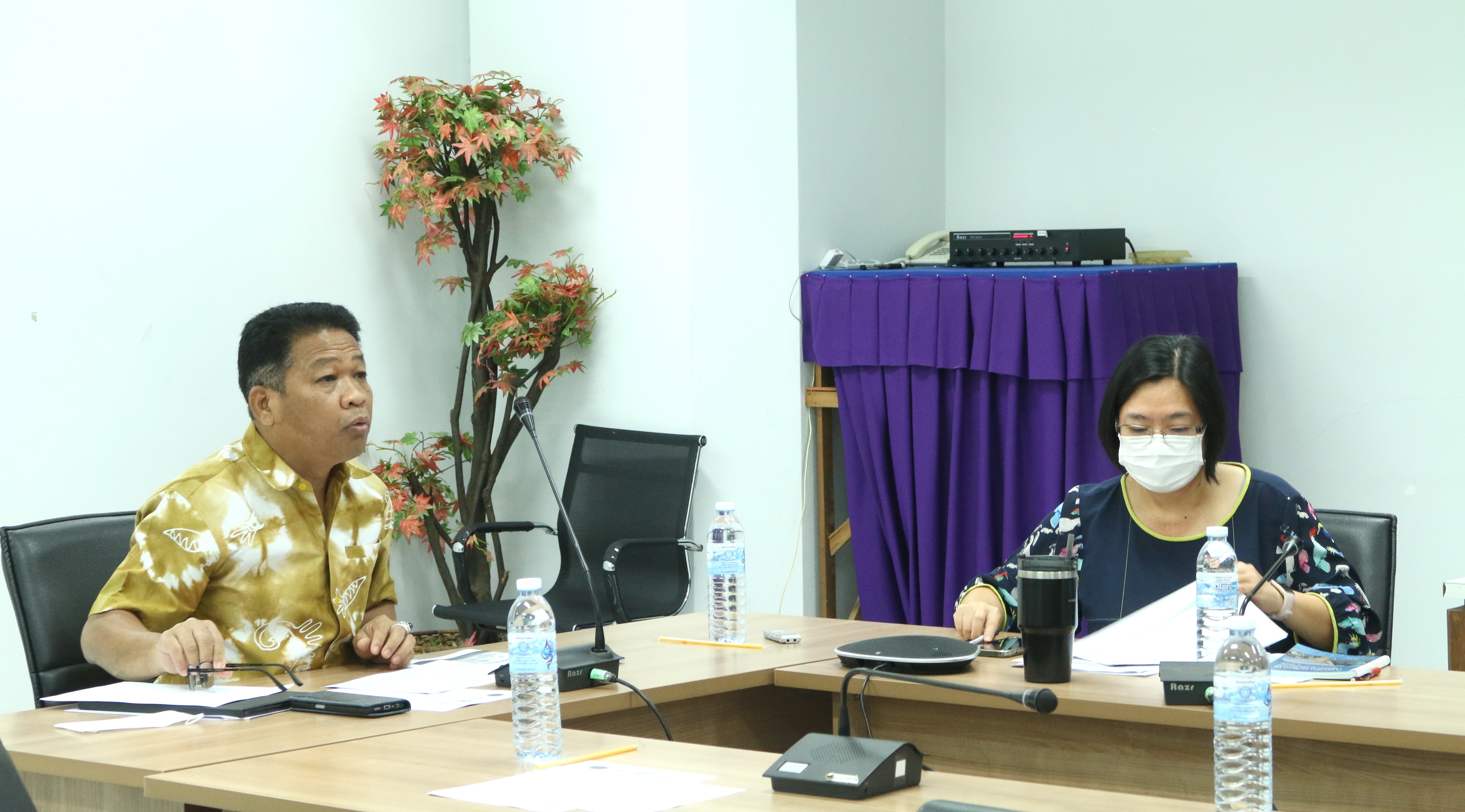 จัดประชุมหารือการจัดทำโครงการศึกษาวิจัยการจัดสร้างแหล่งอาศัยสัตว์ทะเล เพื่อการประมงจากขาแท่นผลิตปิโตรเลียม